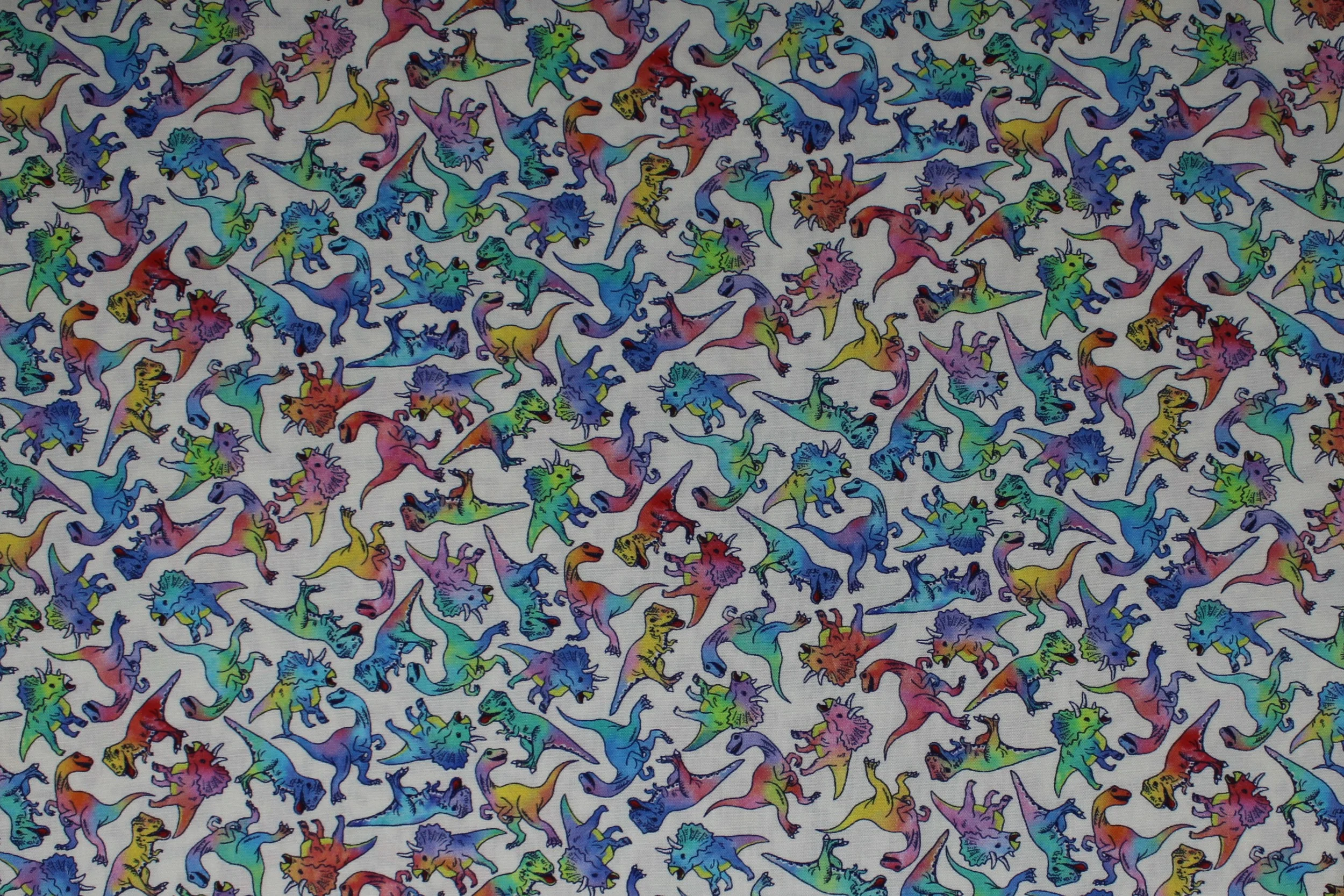 Dino Pizza Party - 44" - 100% cotton - Image 8