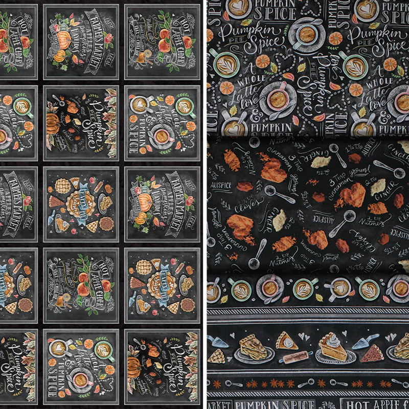 Happy Pie Season - 44/45'' - 100% cotton