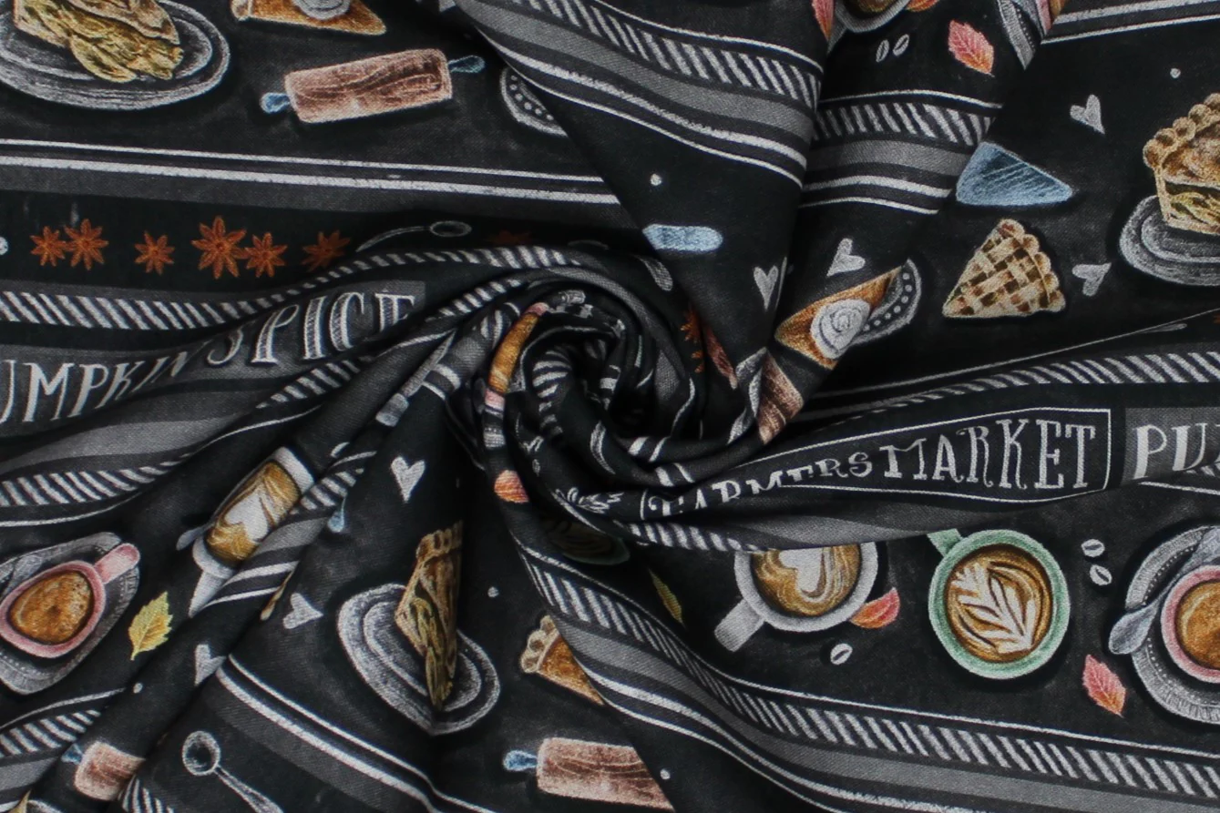 Happy Pie Season - 44/45'' - 100% cotton - Image 10