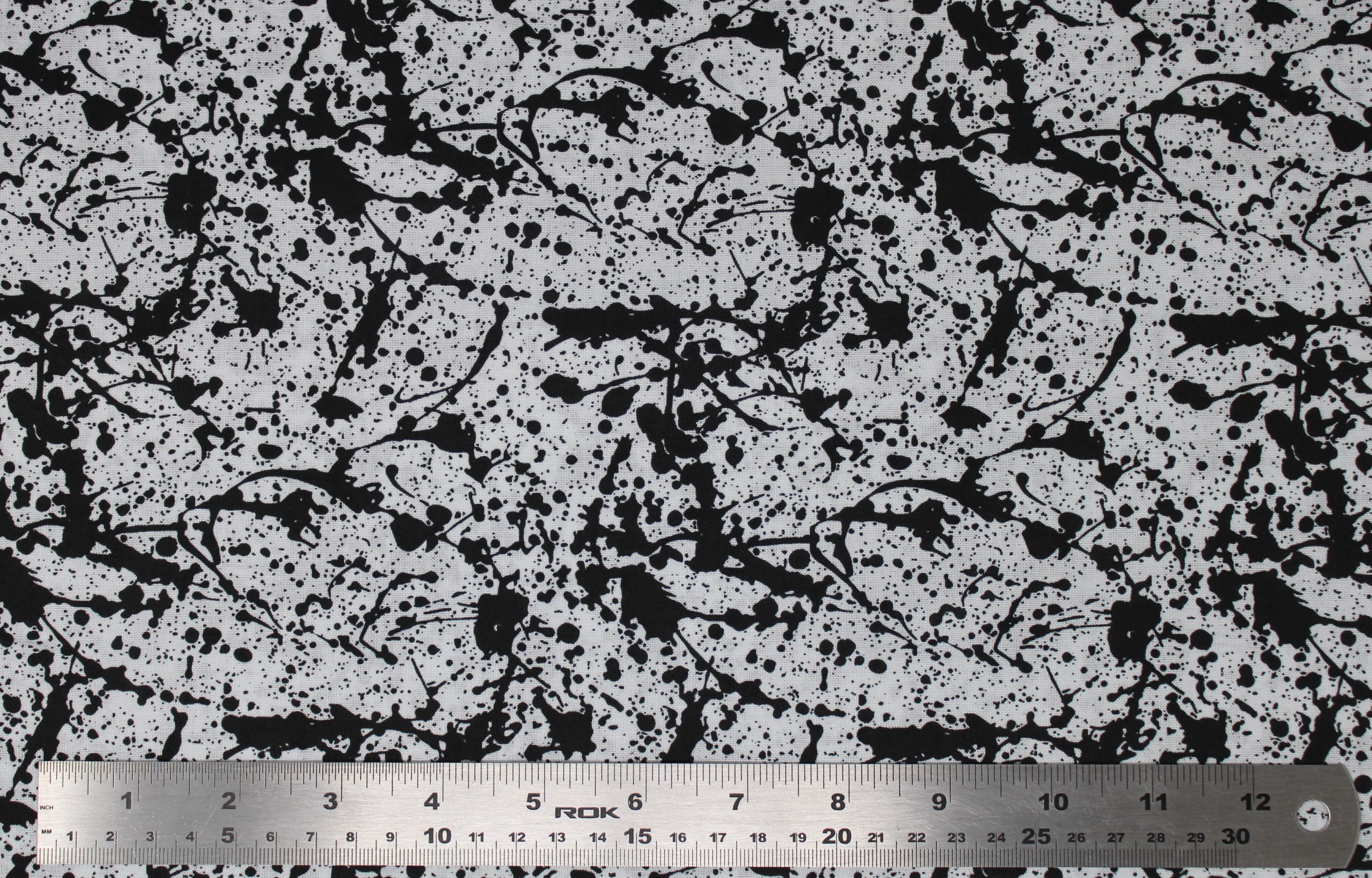 Hipster Splatter - 45" - 100% cotton - Image 3