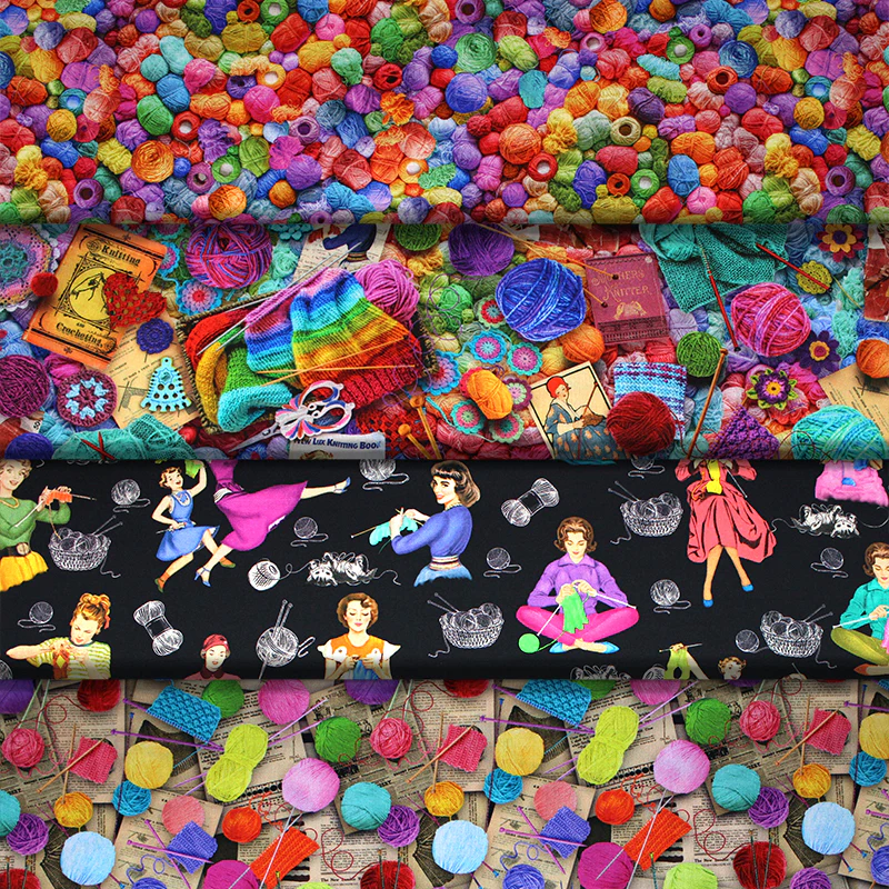 Knit One, Purl Two - 44/45'' - 100% cotton