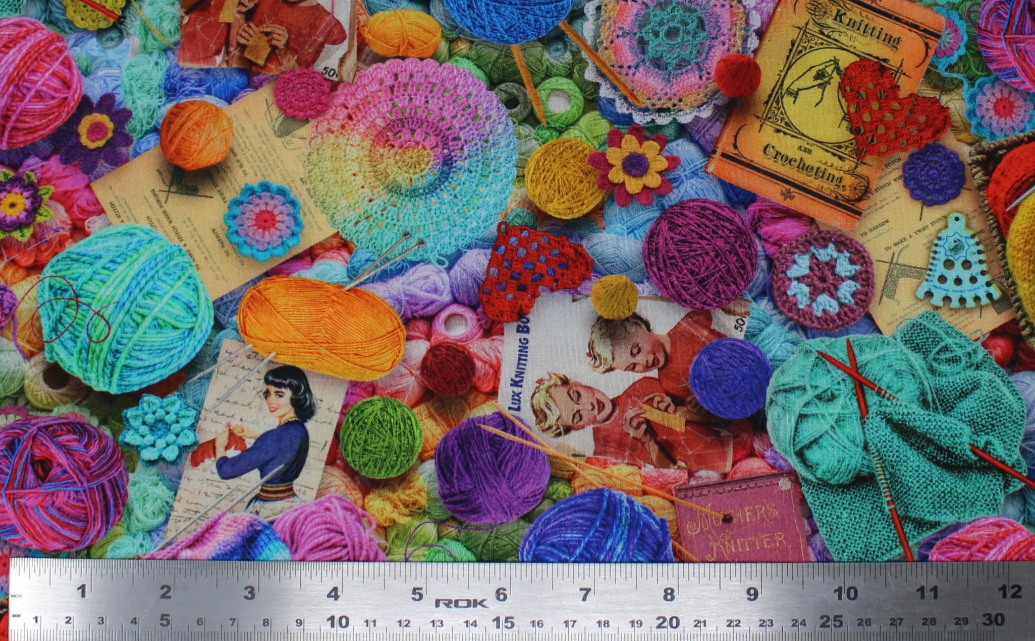 Knit One, Purl Two - 44/45'' - 100% cotton - Image 3