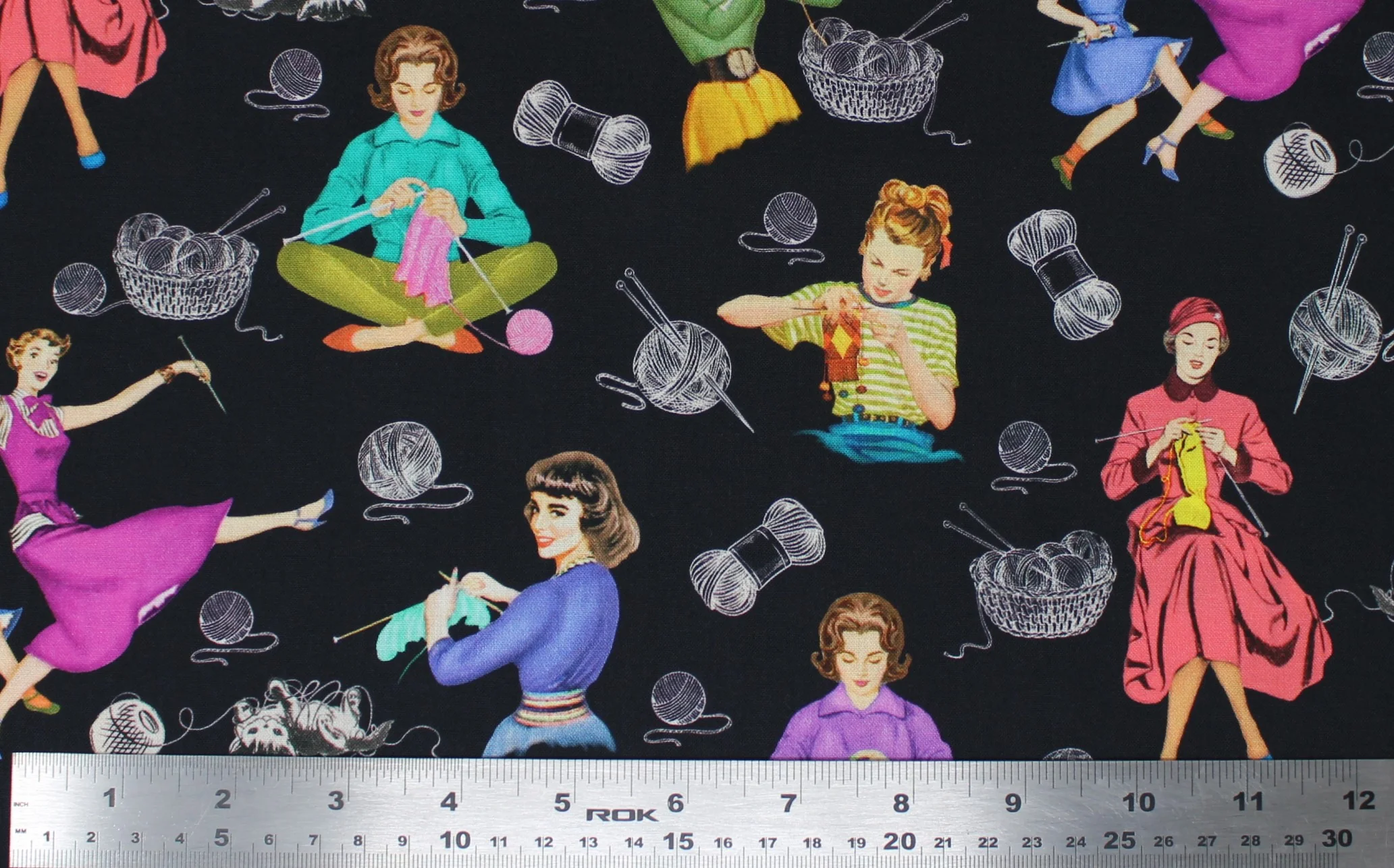 Knit One, Purl Two - 44/45'' - 100% cotton - Image 6