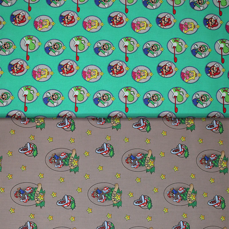 Super Mario Bros - 43" - 100% Cotton