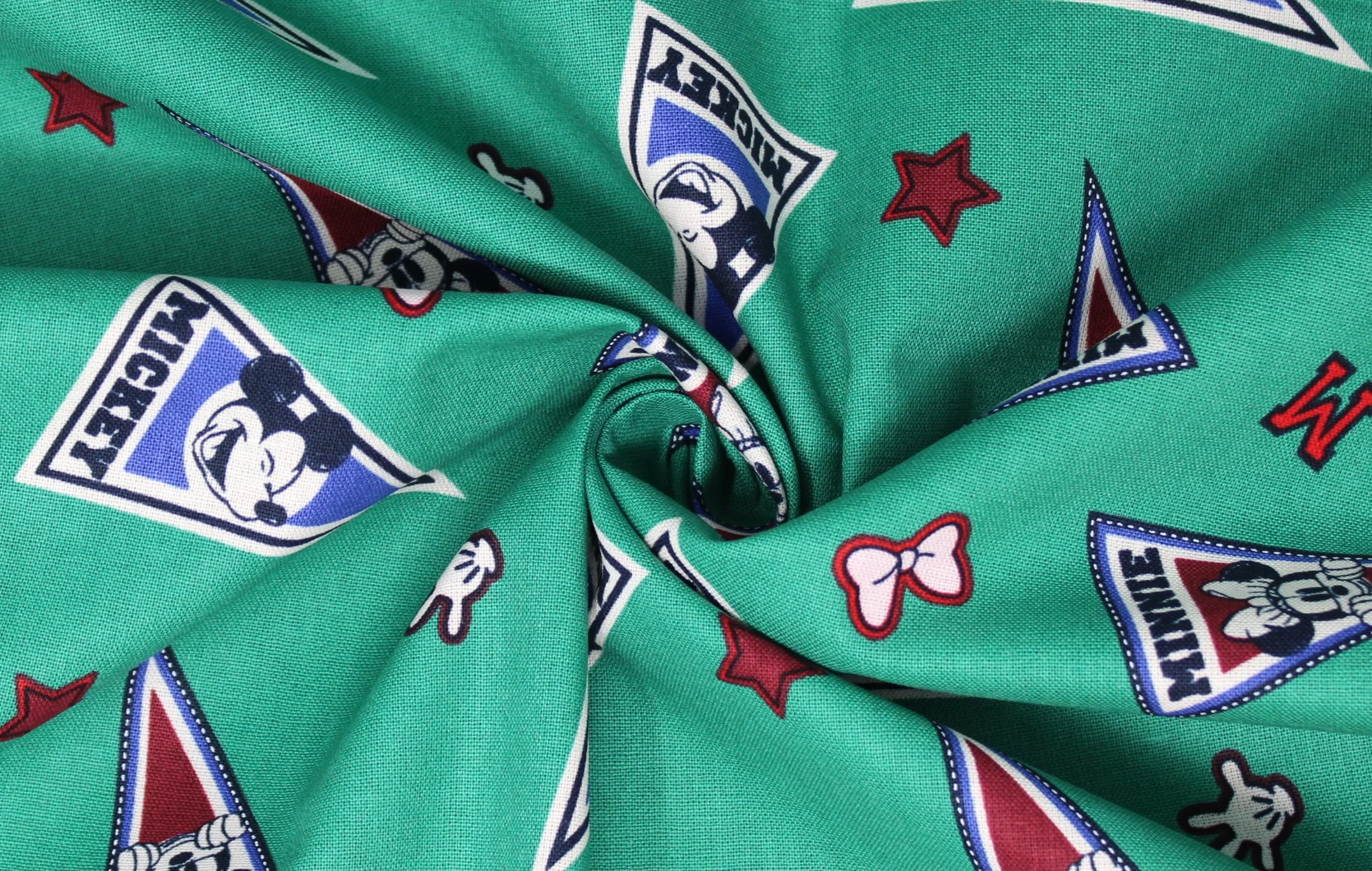 Mickey & Minnie Cheer Flags - 45" - 100% cotton - Image 4