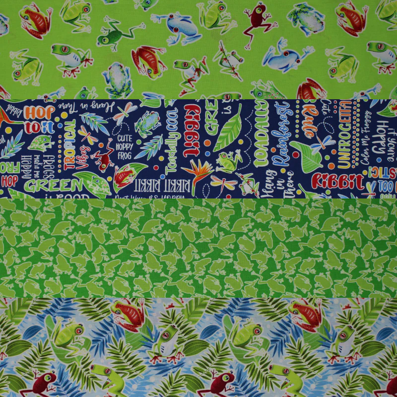Rainforest Glow - 44/45" - 100% cotton