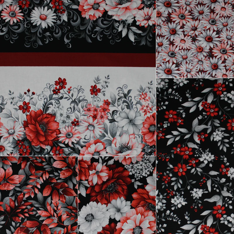 Scarlet's Treasure - 44" - 100% cotton
