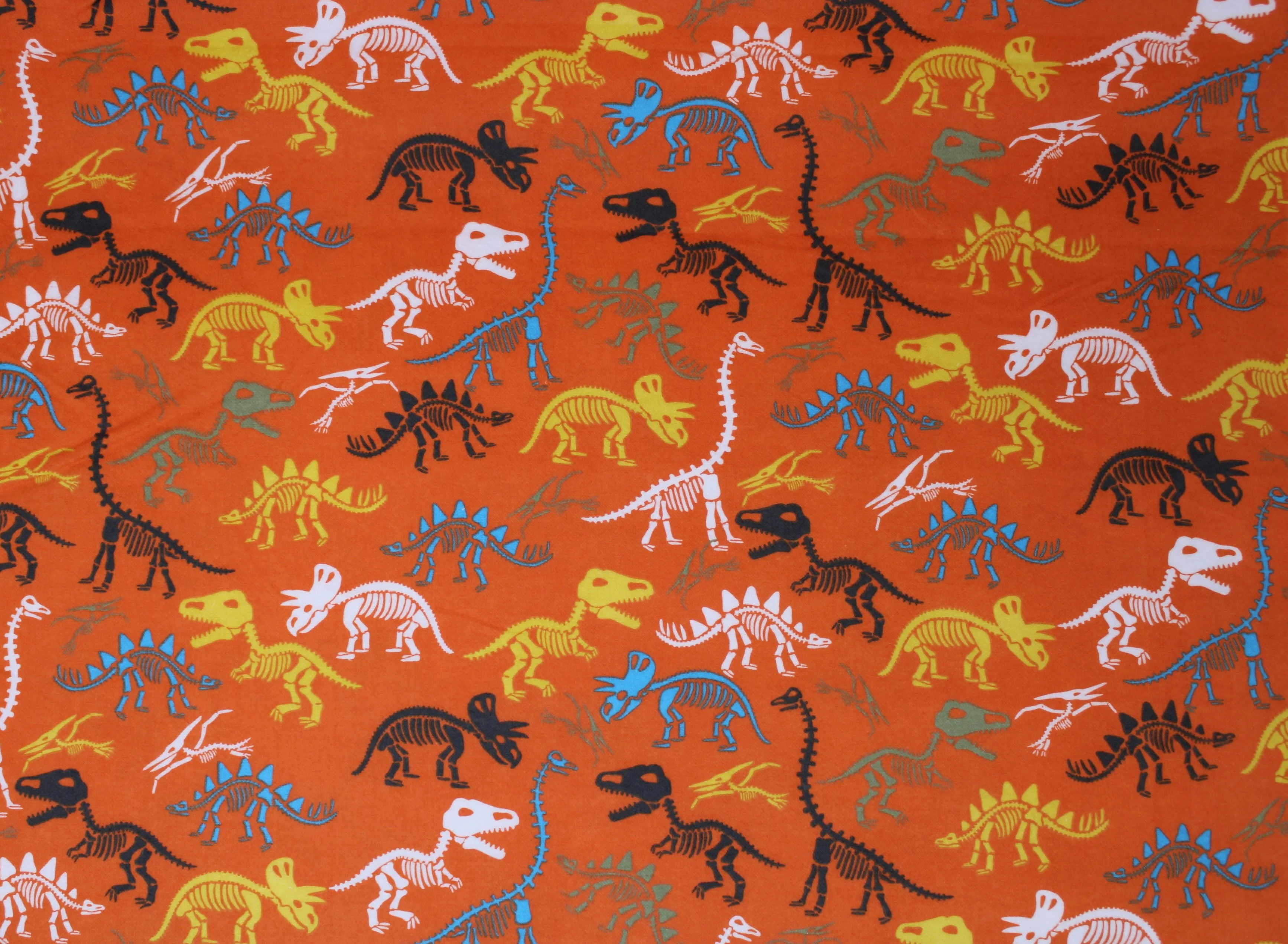 Totally Roarsome - 45" - 100% cotton flannel - Image 5