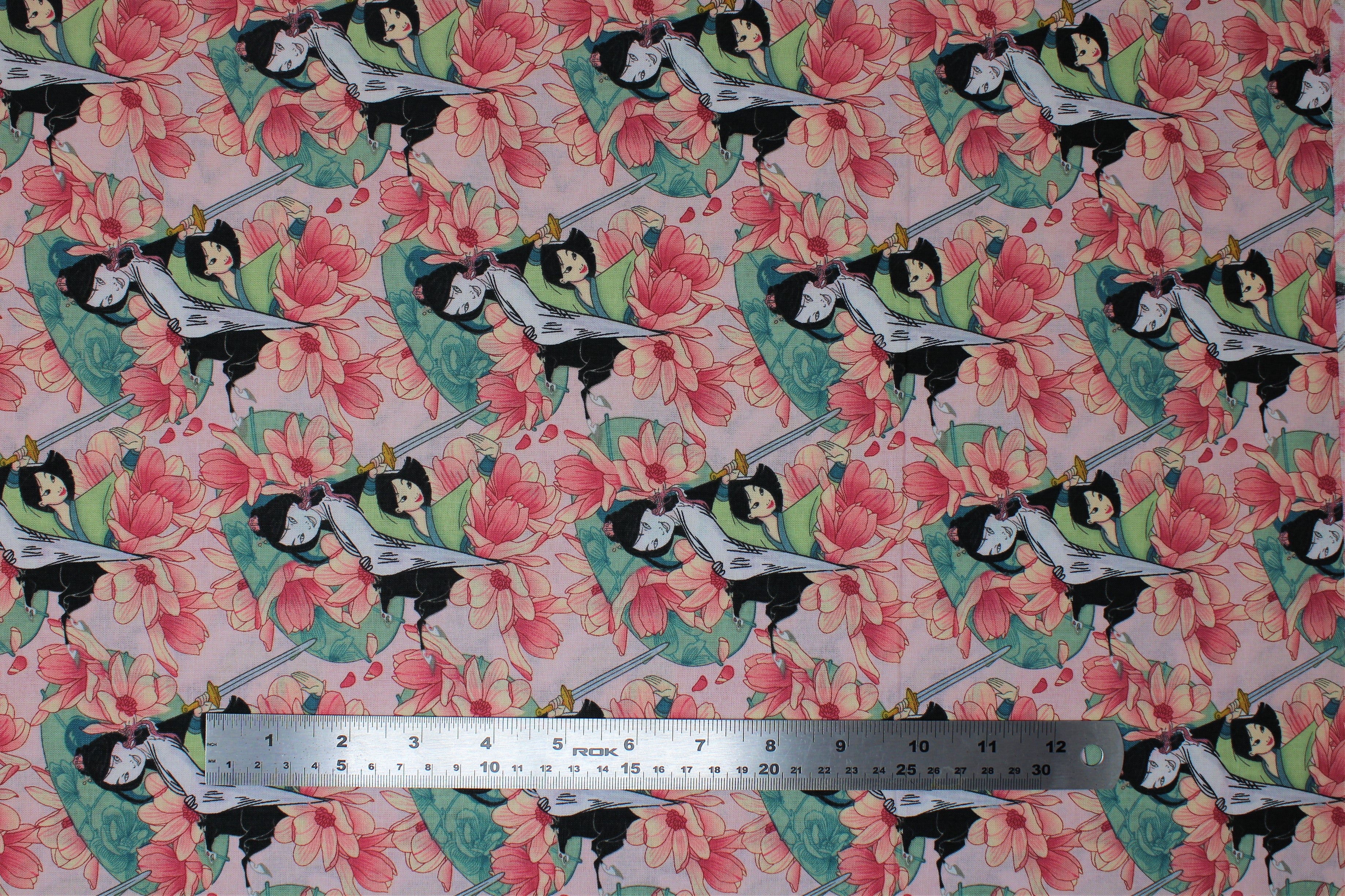 Disney Princess - 45" - 100% Cotton - Image 4