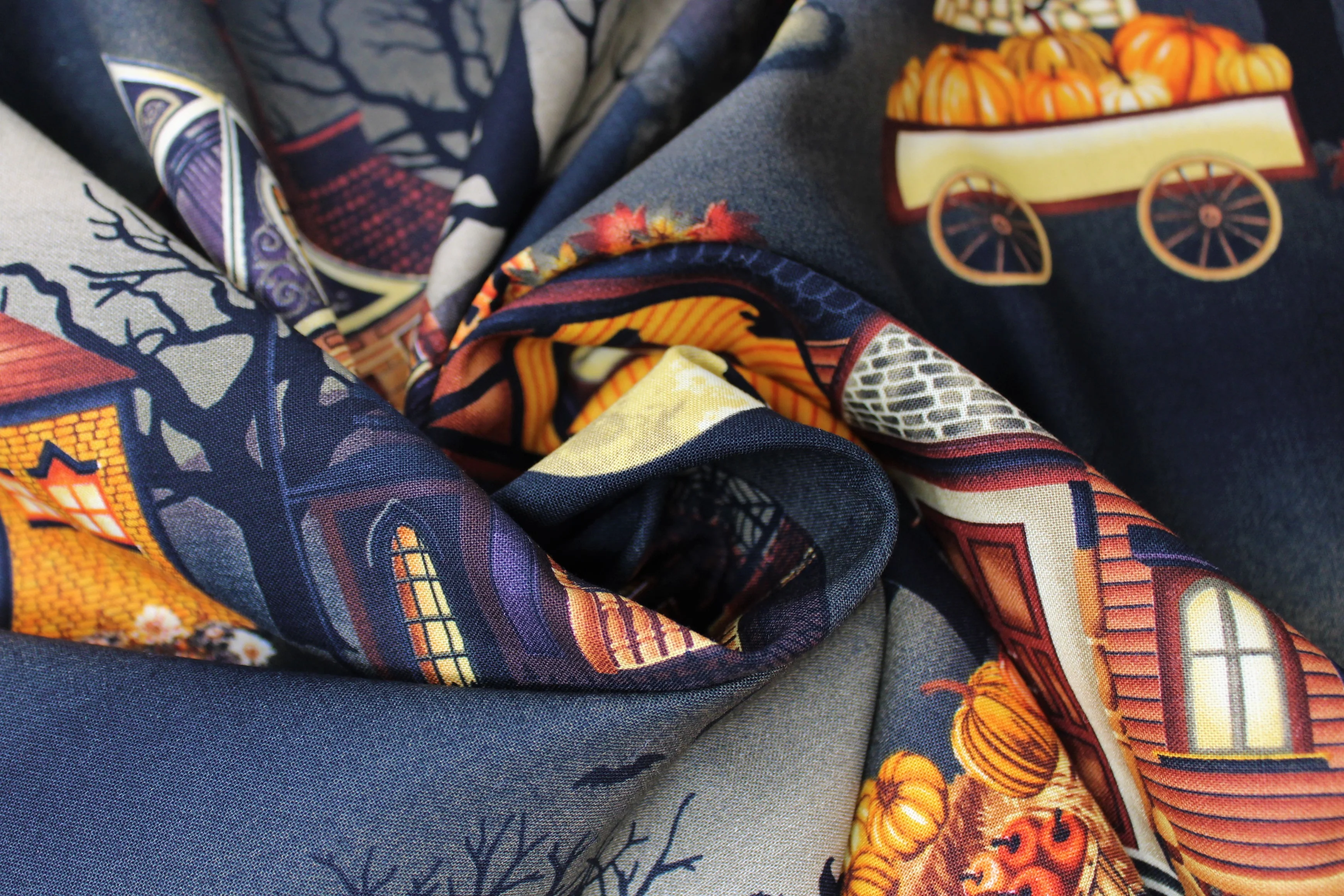 Haunted Village - 45" - 100% Cotton - Image 3
