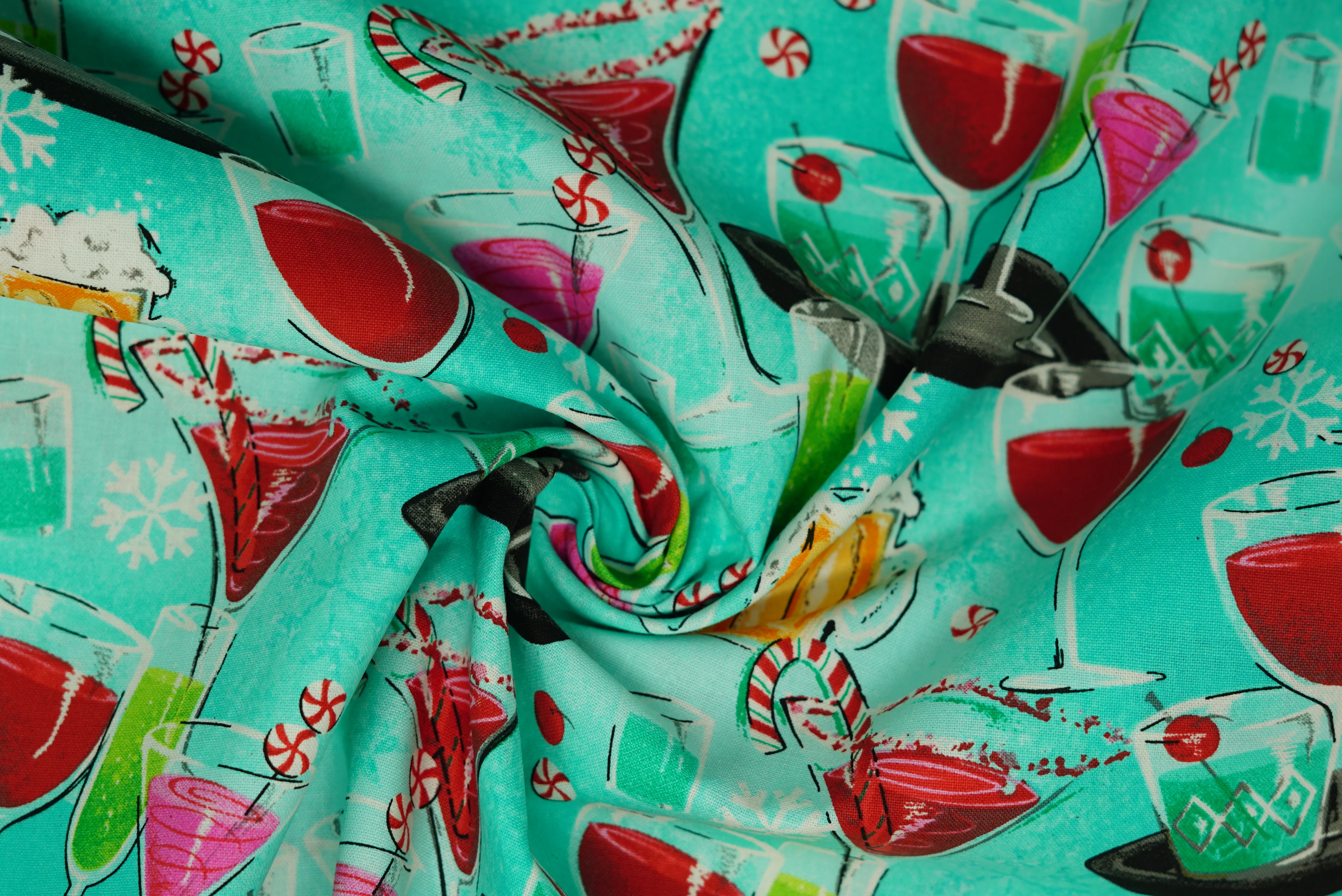 Holiday Spirits - 44/45" - 100% Cotton - Image 4