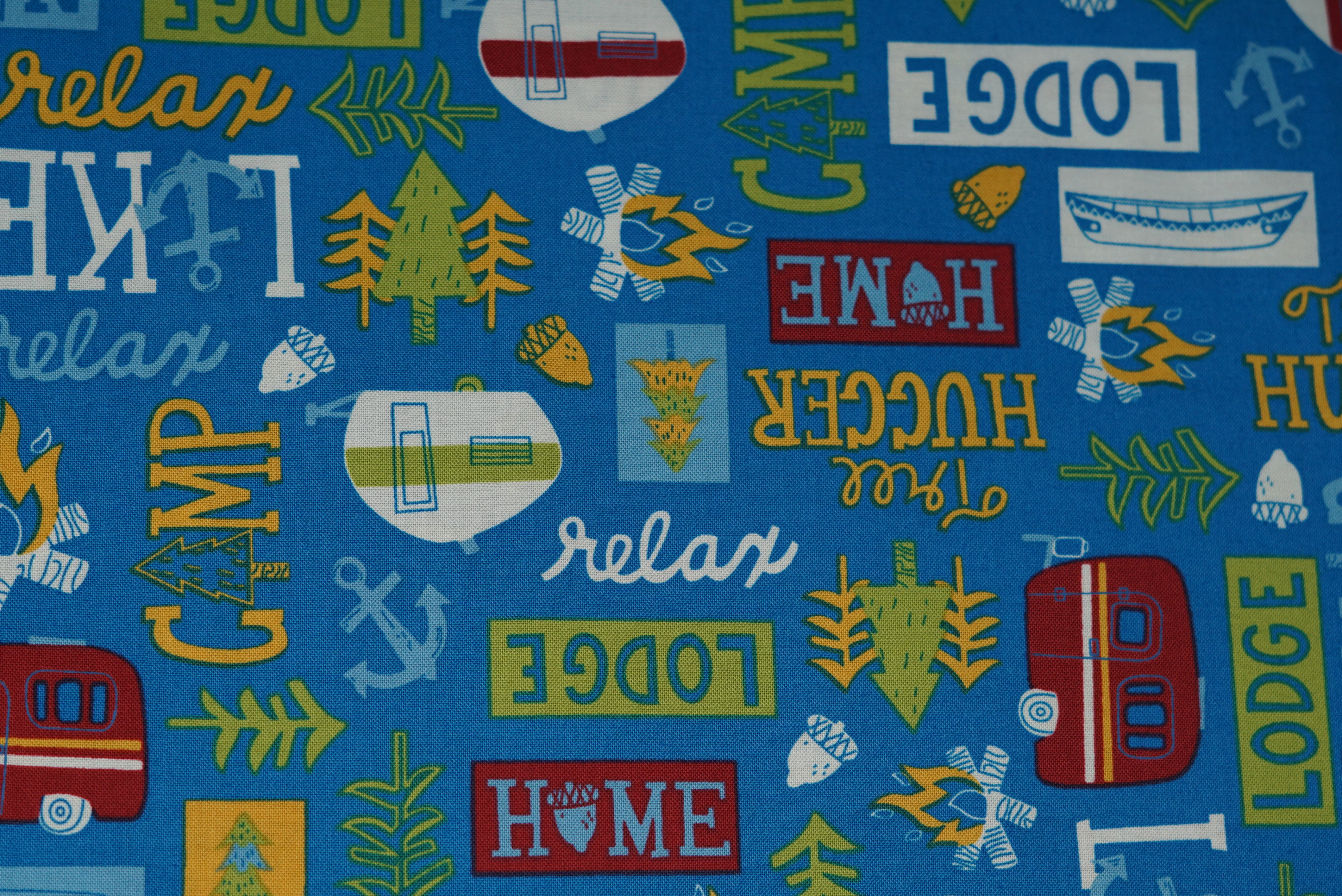 Loving Camp Life - 44/45" - 100% Cotton - Image 2