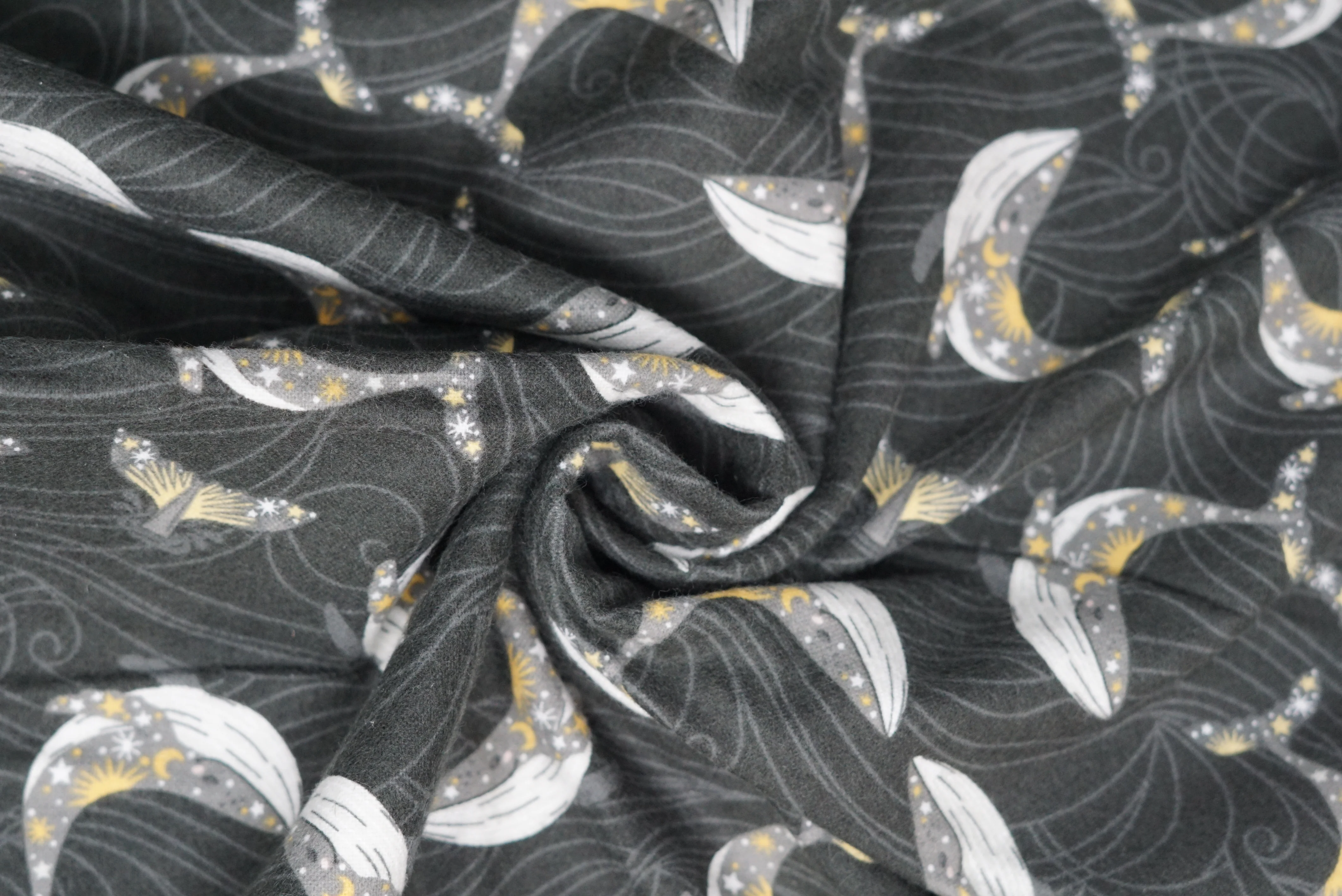 Stay Wild Moon Child - 44/45" - 100% Cotton Flannel - Image 10
