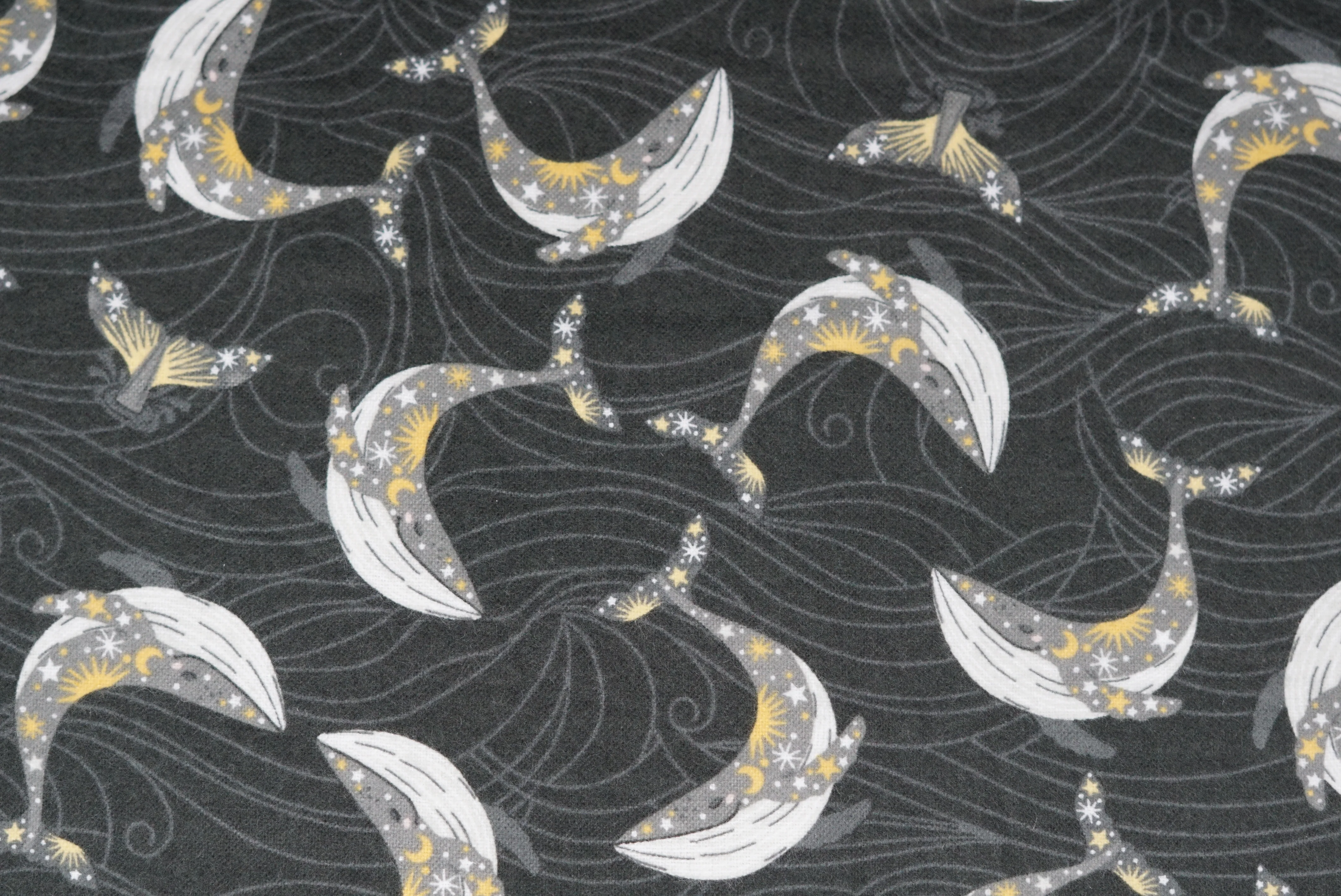 Stay Wild Moon Child - 44/45" - 100% Cotton Flannel - Image 8