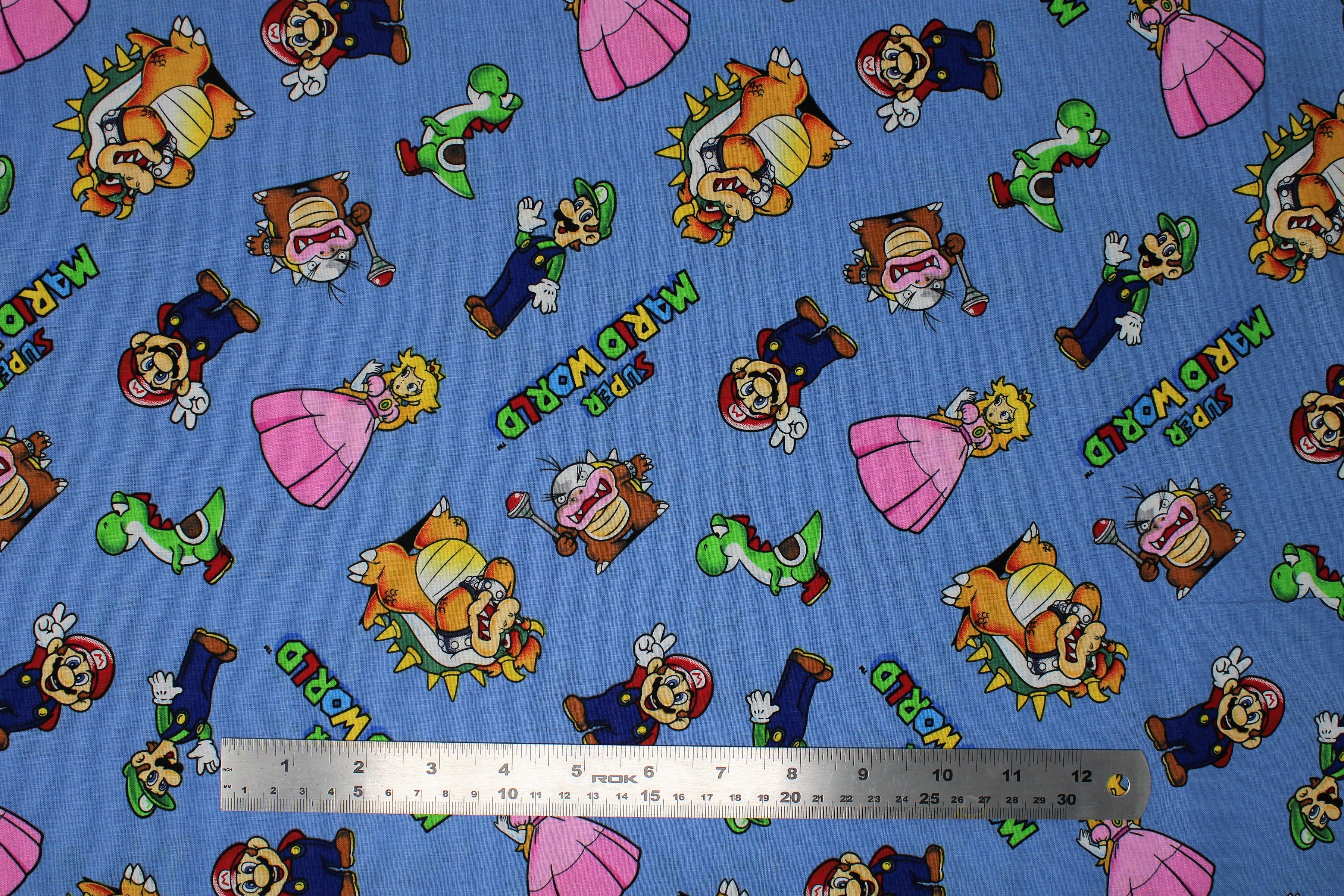 Super Mario World - 45" - 100% Cotton - Image 4