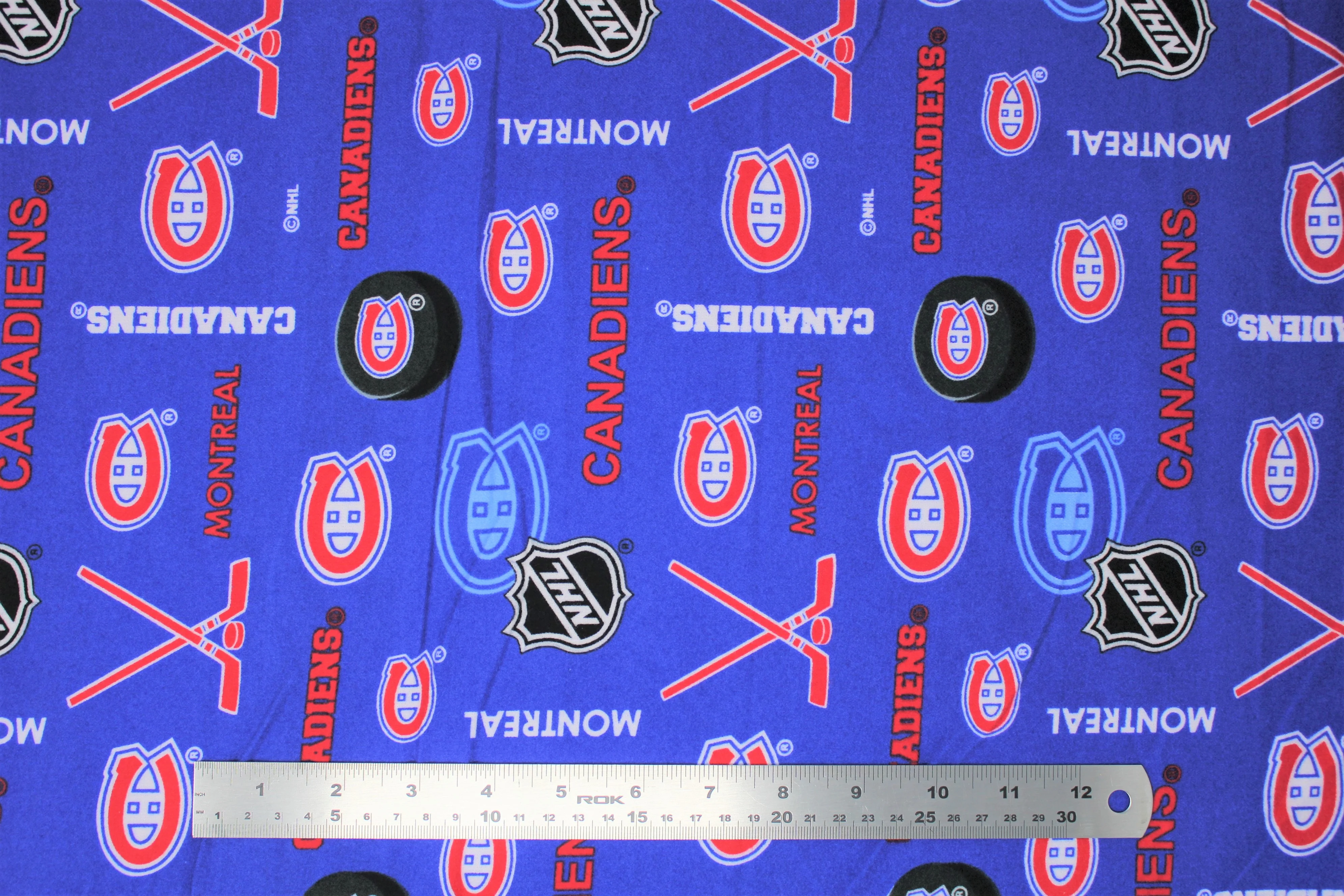 NHL Flannel - 43" - 100% Cotton Flannel - Image 4