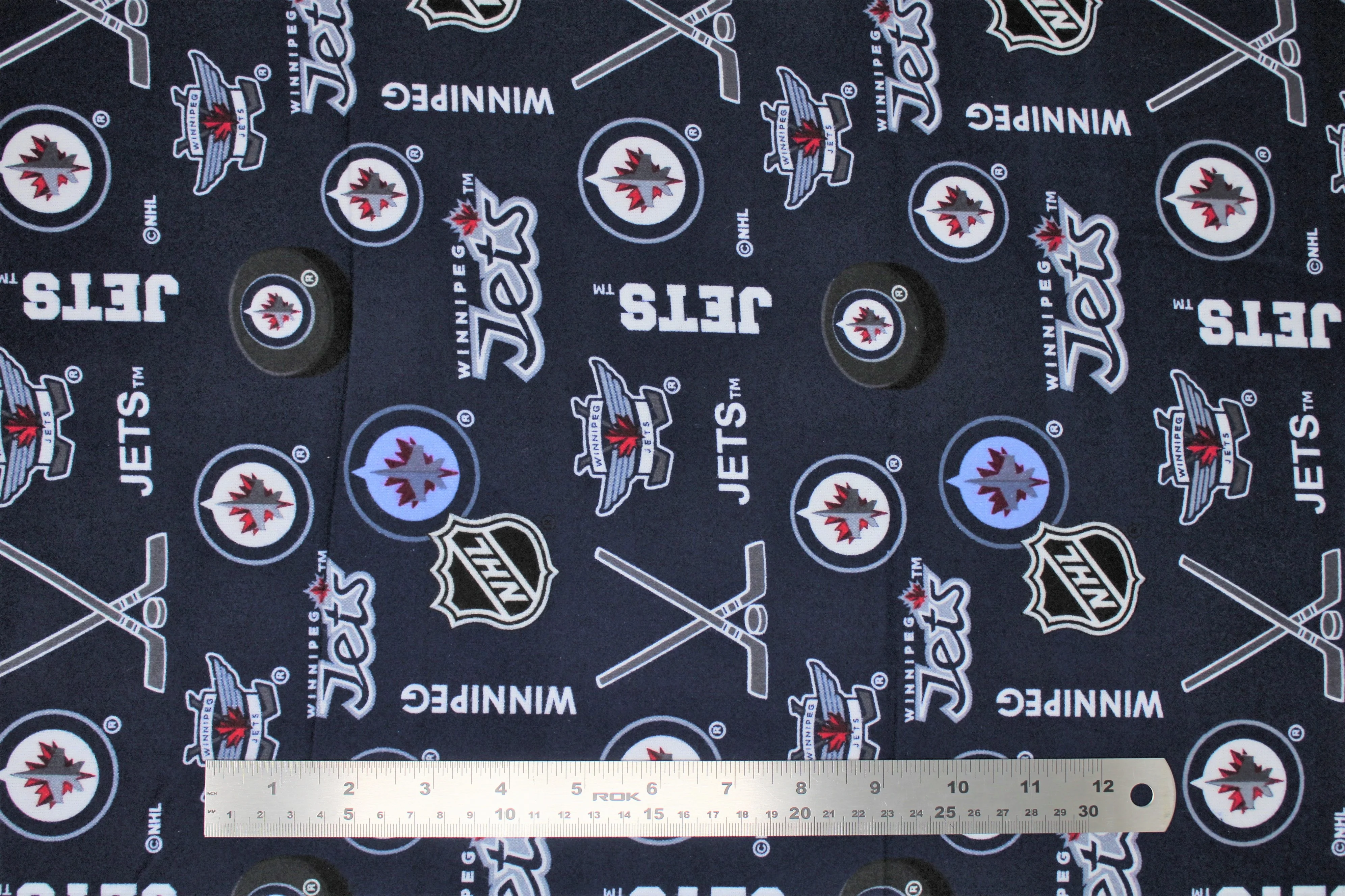 NHL Flannel - 43" - 100% Cotton Flannel - Image 6