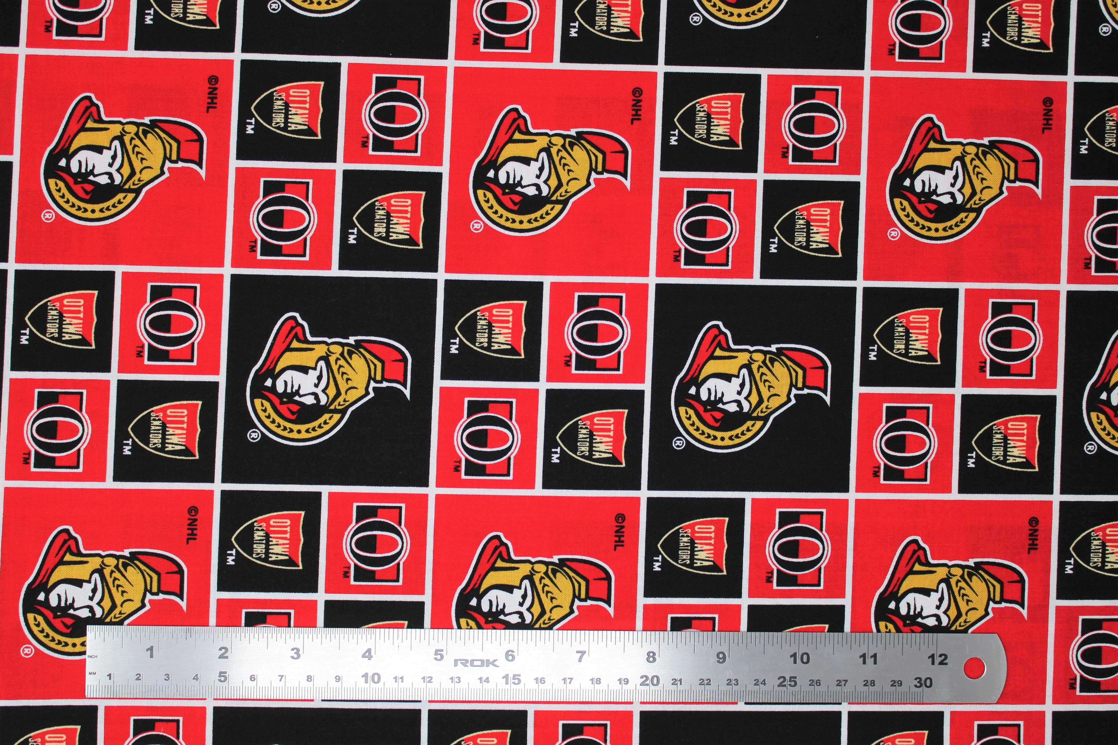 NHL Cotton Prints - 43/44" - 100% Cotton - Image 12