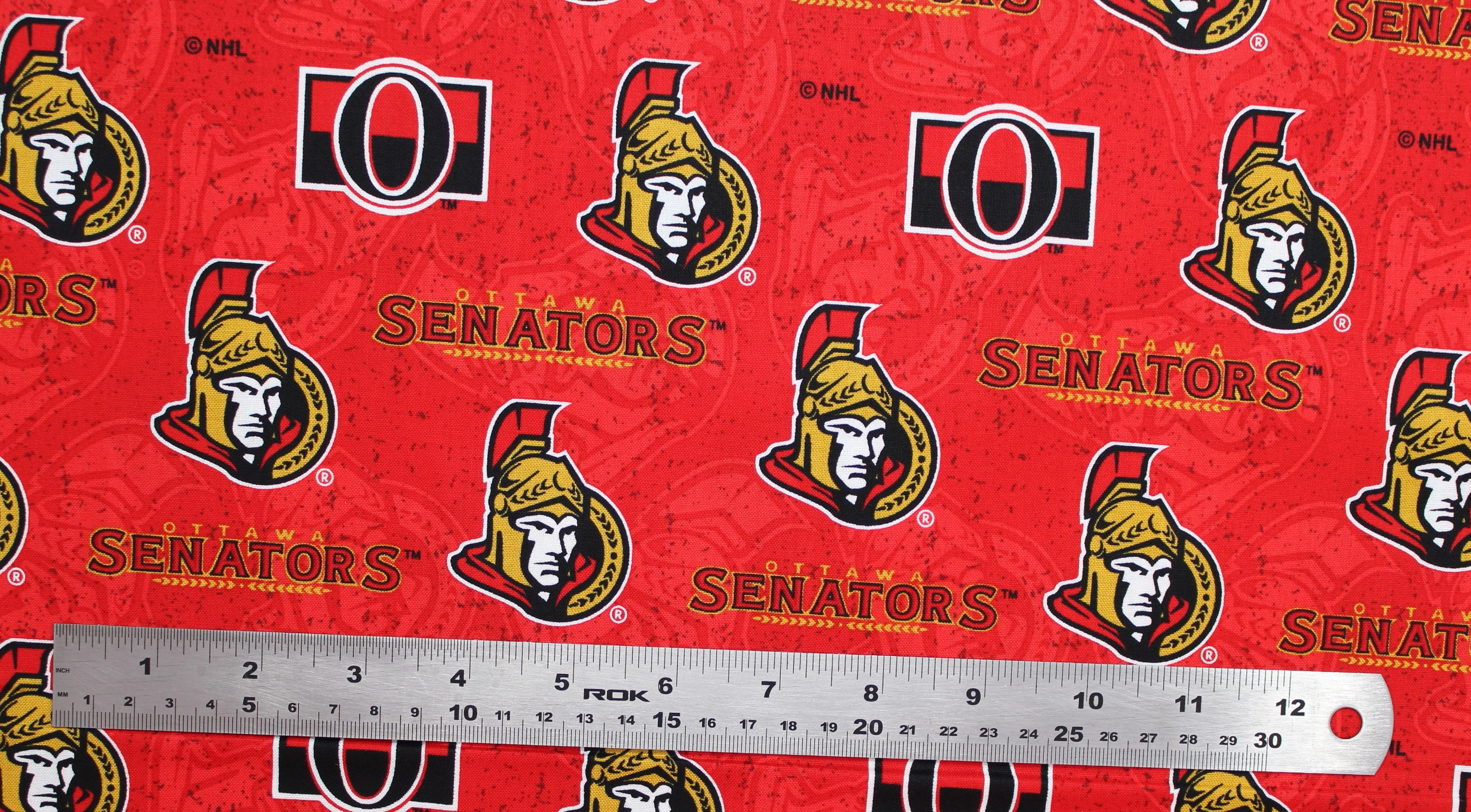 NHL Cotton Prints - 43/44" - 100% Cotton - Image 19