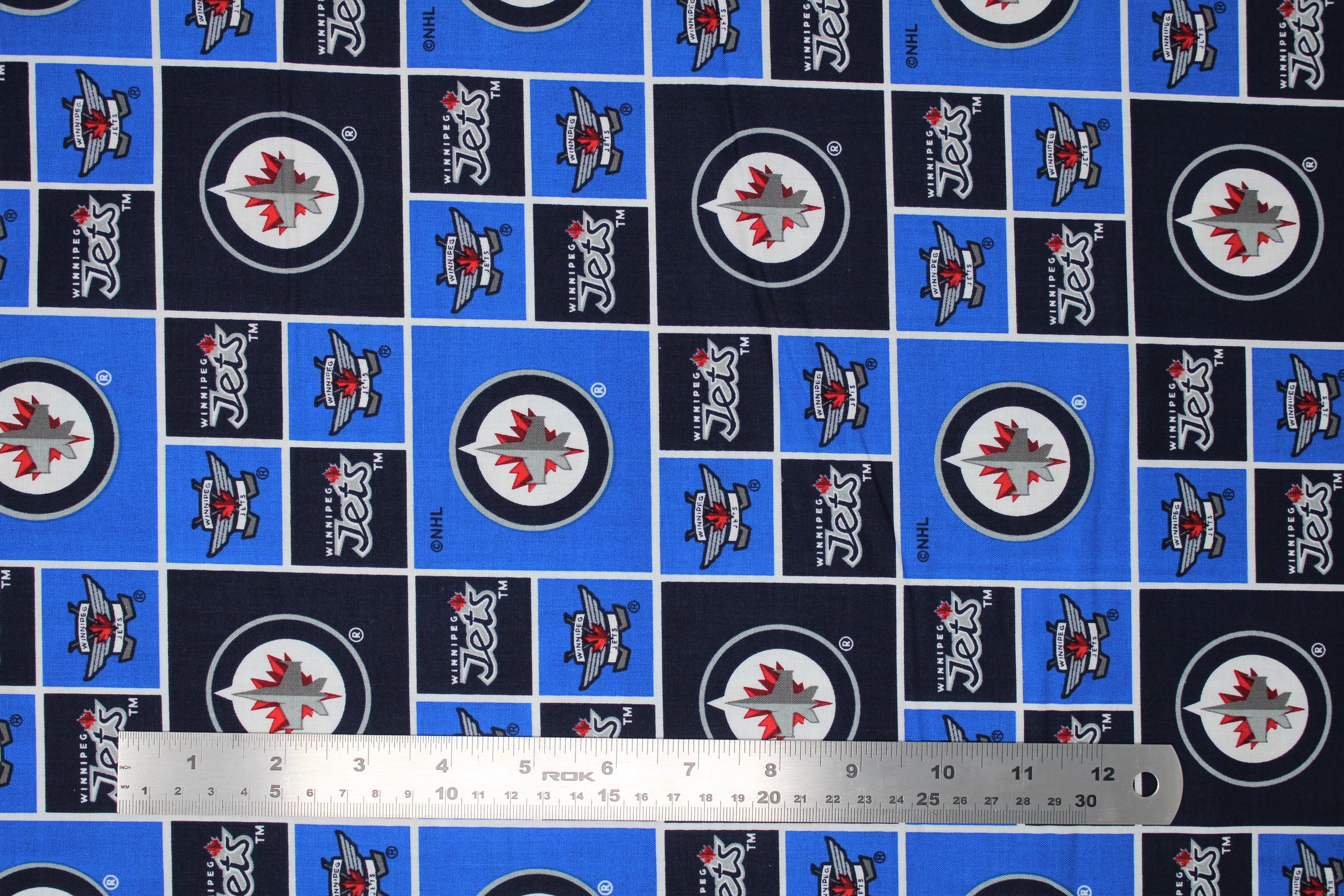 NHL Cotton Prints - 43/44" - 100% Cotton - Image 6