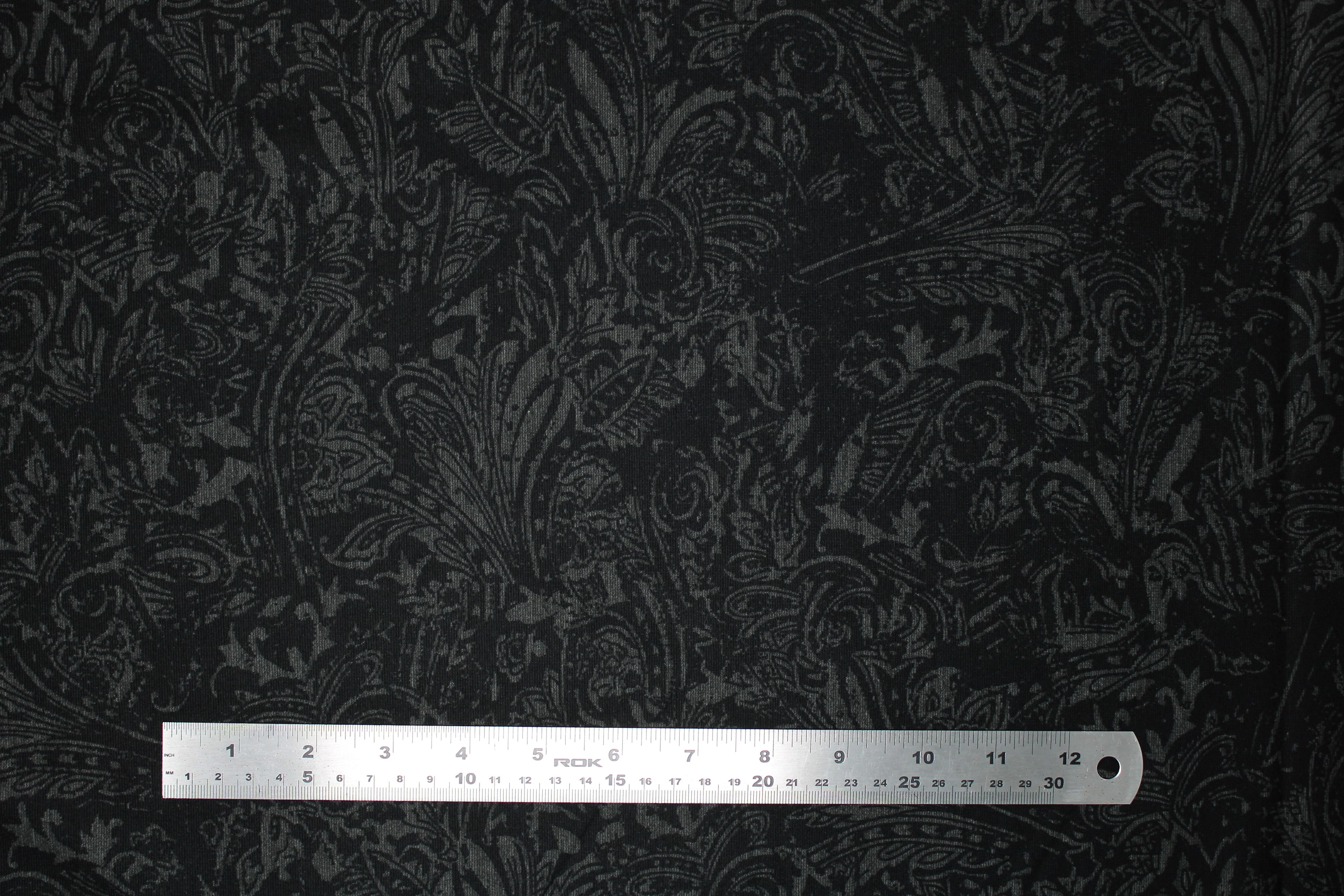 Ponte Print - 59" - 57% Polyester, 38% Rayon, 5% Spandex - Image 2