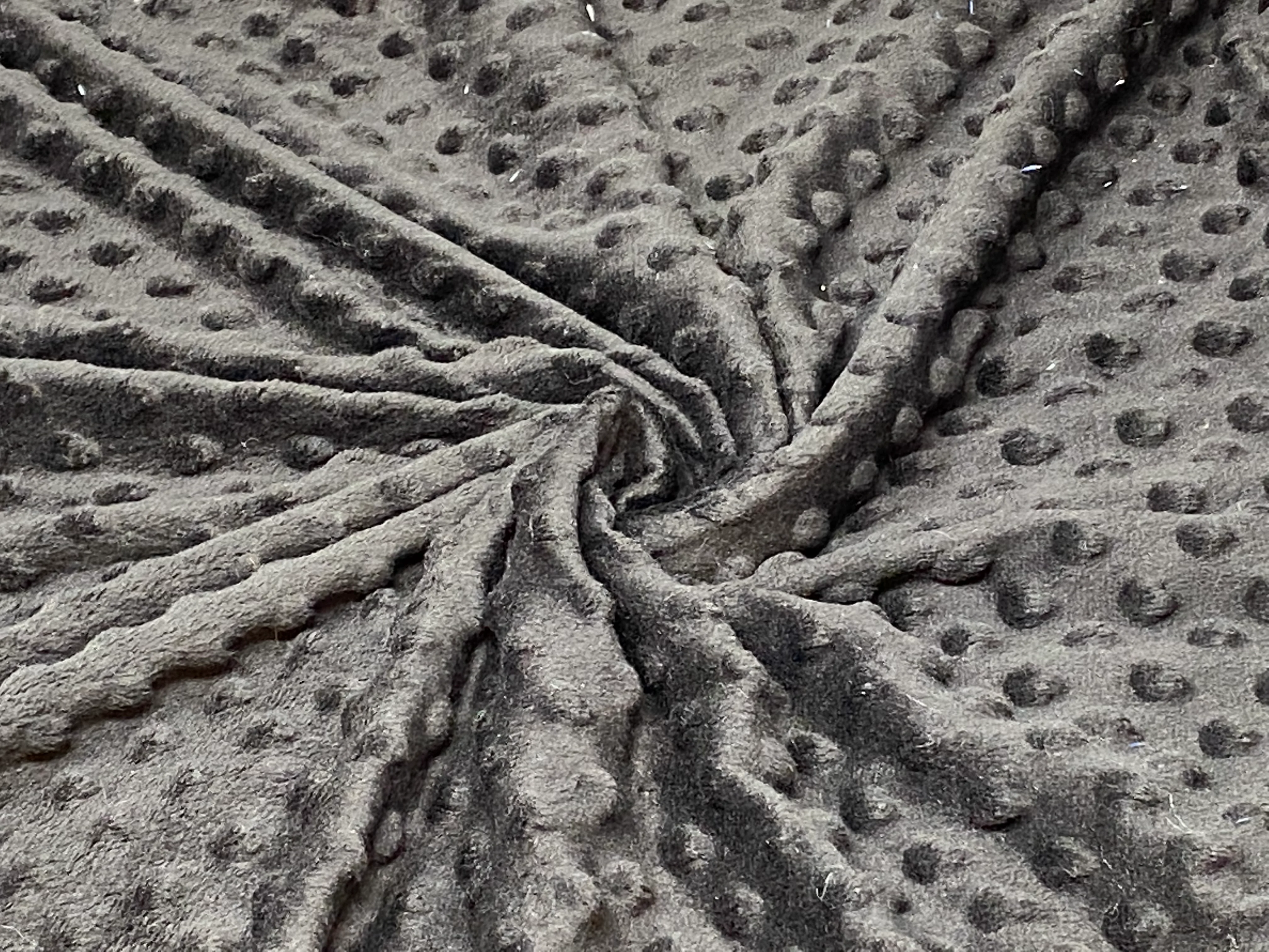 Bubbles Velours (Softee Dot) - 60" - 100% Polyester Fleece - Image 5