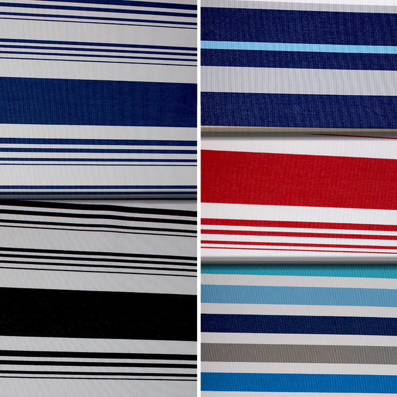 Striped Indoor/Outdoor Fabric - 100% Acrylic