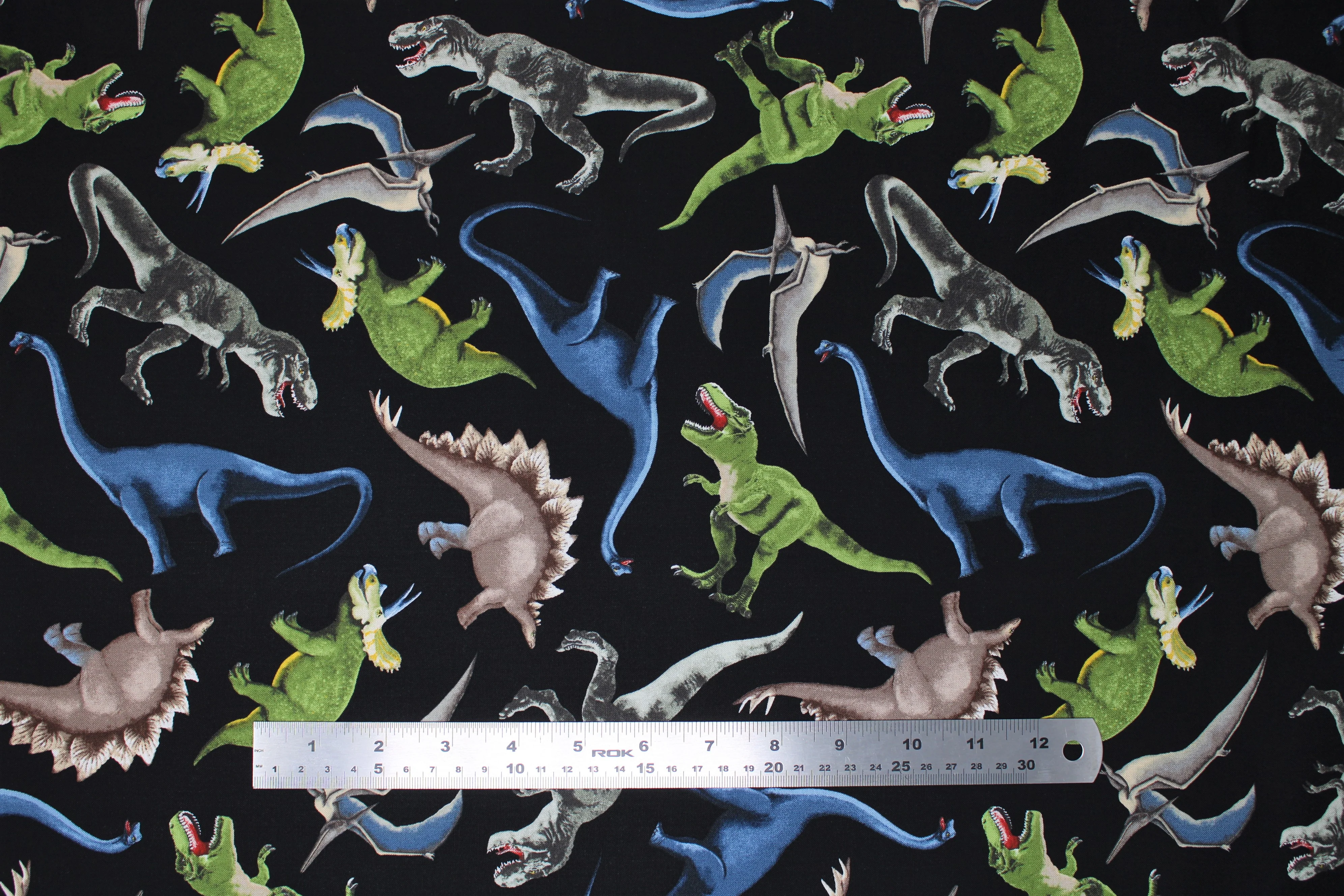 Dino World - 44/45" - 100% Cotton - Image 6