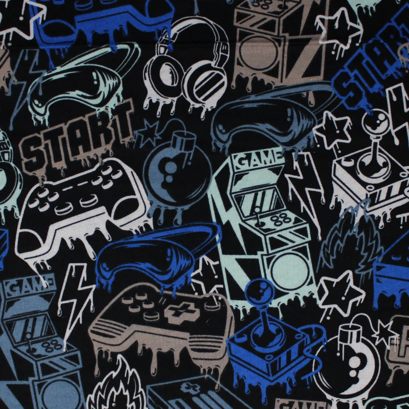 Graffeti Gaming - 43" - 100% cotton flannel