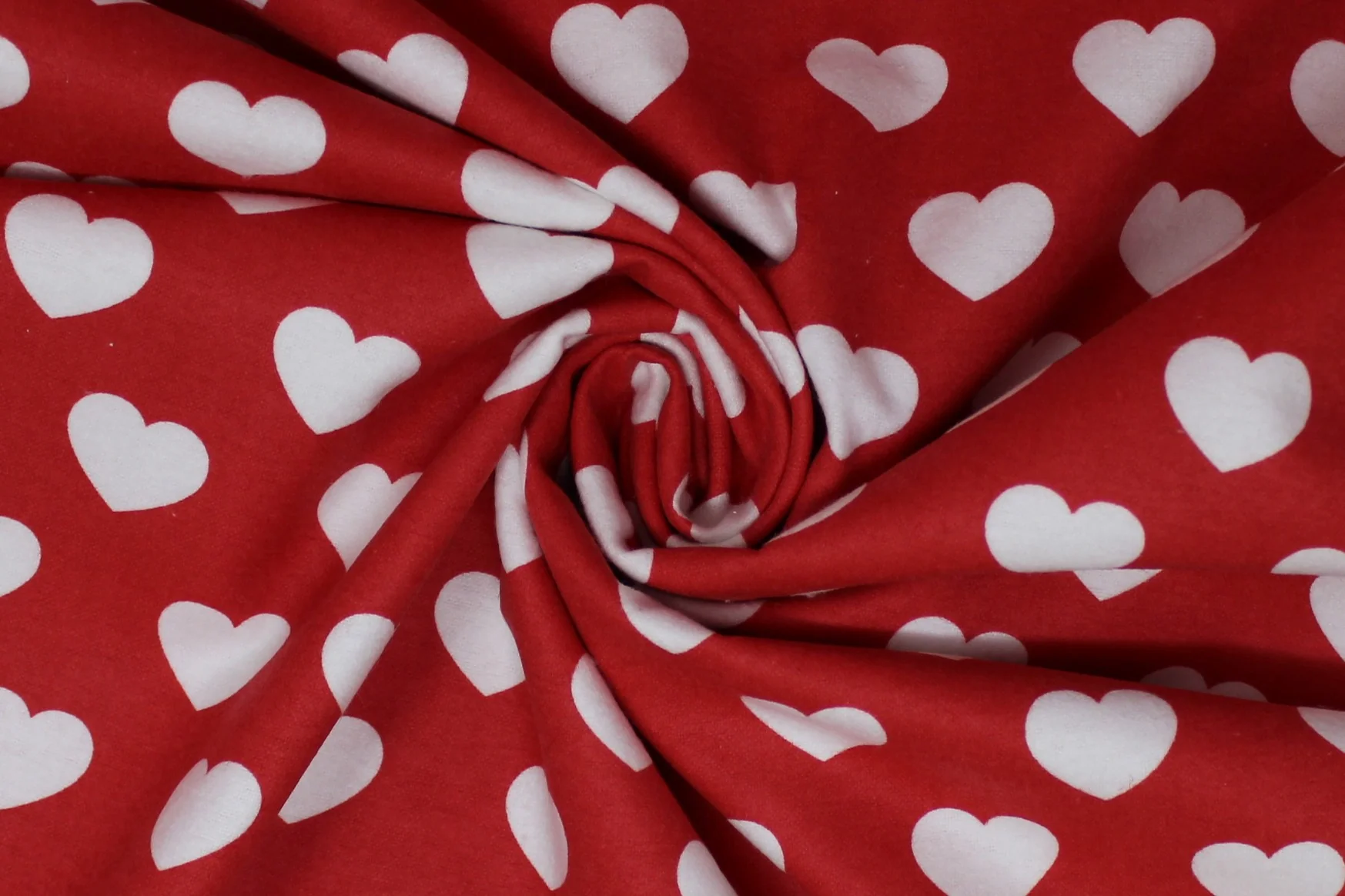 Heart Prints - 43" - 100% cotton flannel - Image 5
