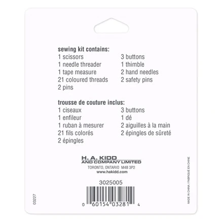 Travel Sewing Kit - 34pcs - Unique Brand - Image 3