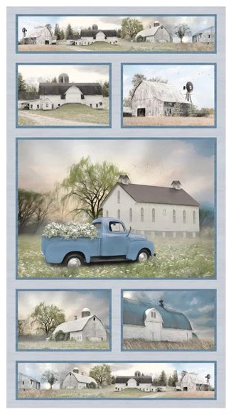 American Barns - 45'' - 100% cotton - Image 2