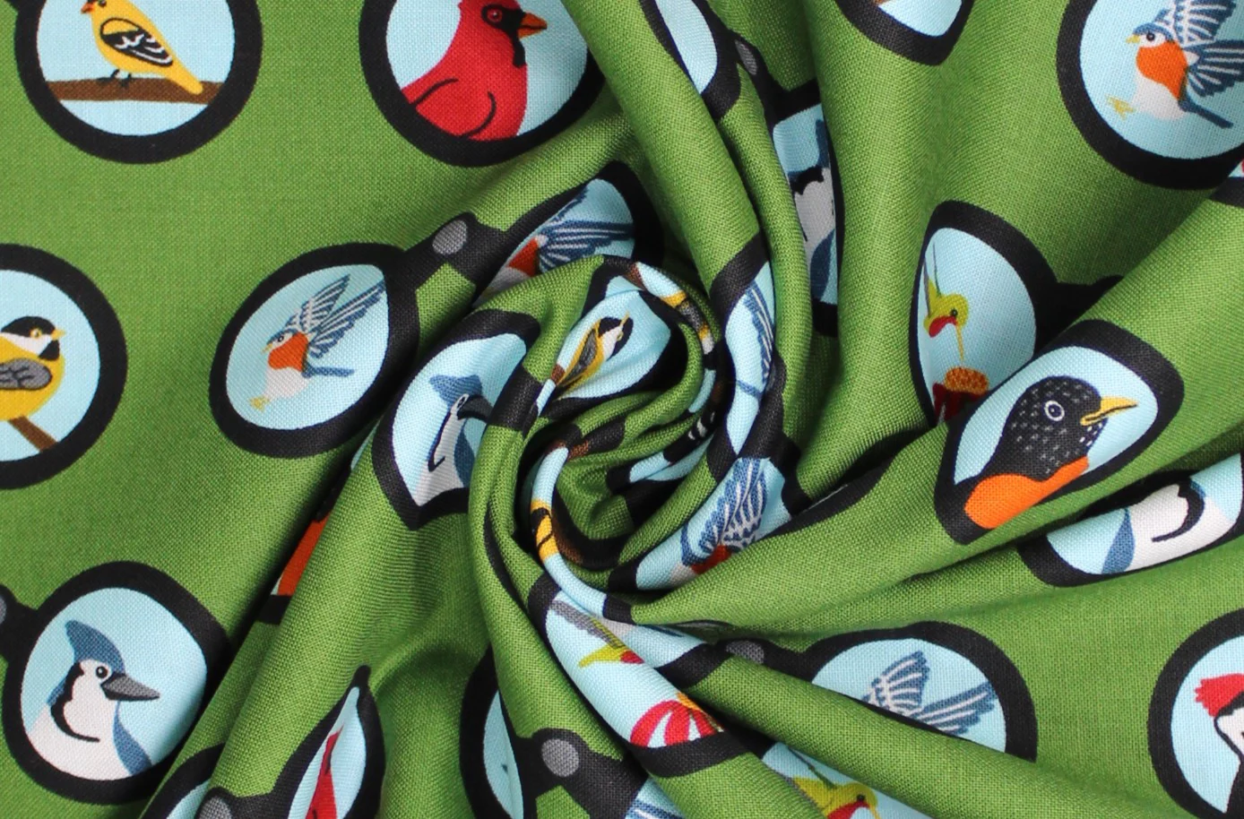 Backyard Birdwatching - 45" - 100% cotton - Image 4