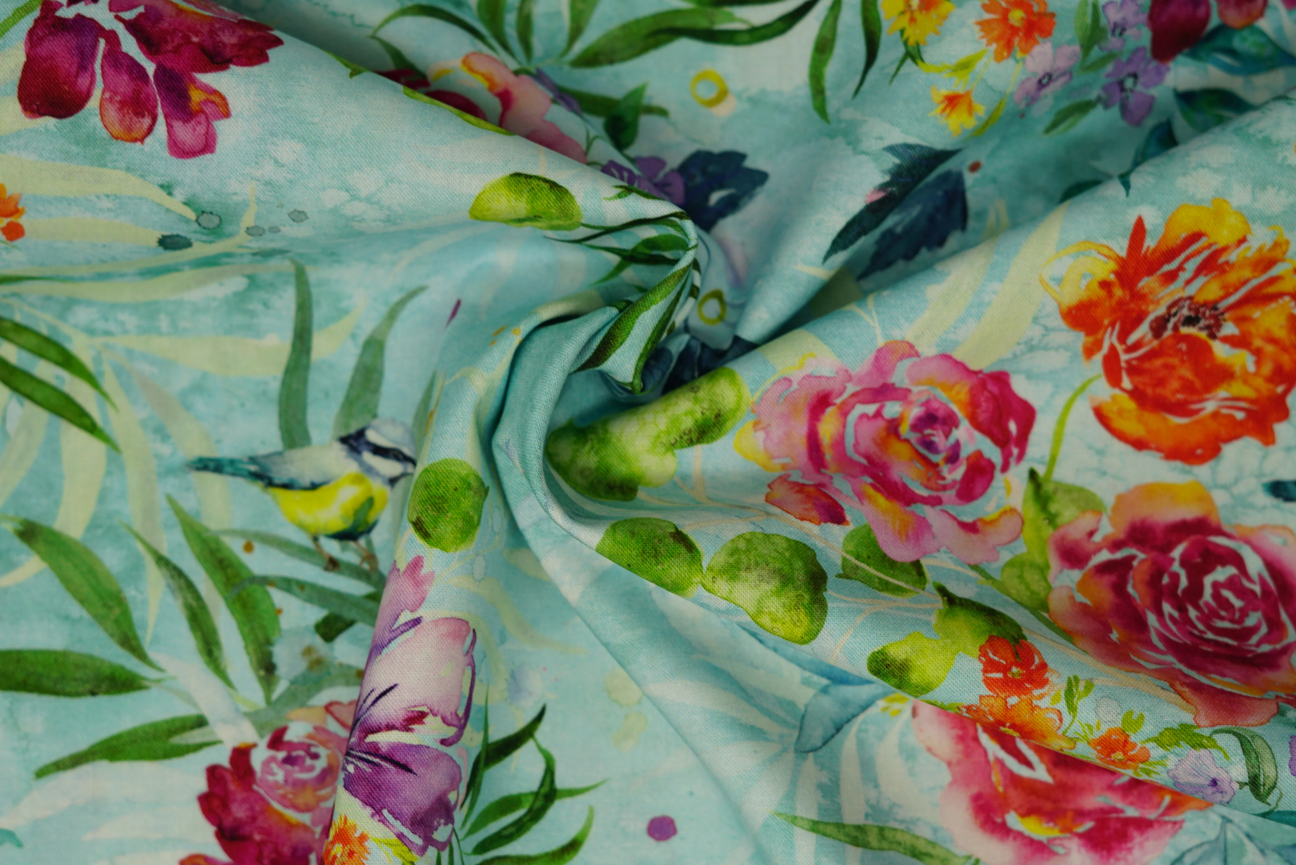 Chickadee - 44/45" - 100% Cotton - Image 4