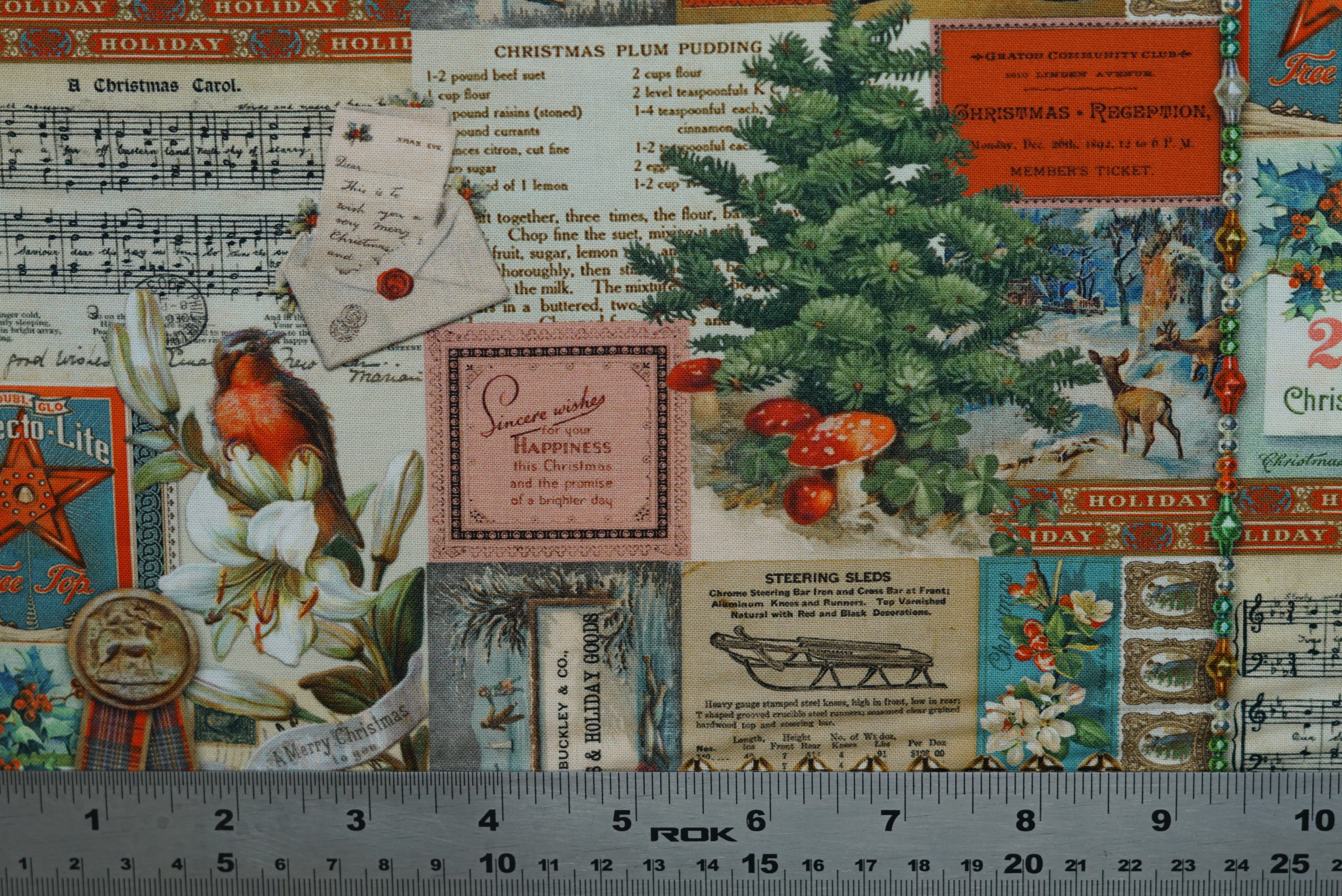 Christmas Faire - 44/45" - 100% Cotton - Image 3