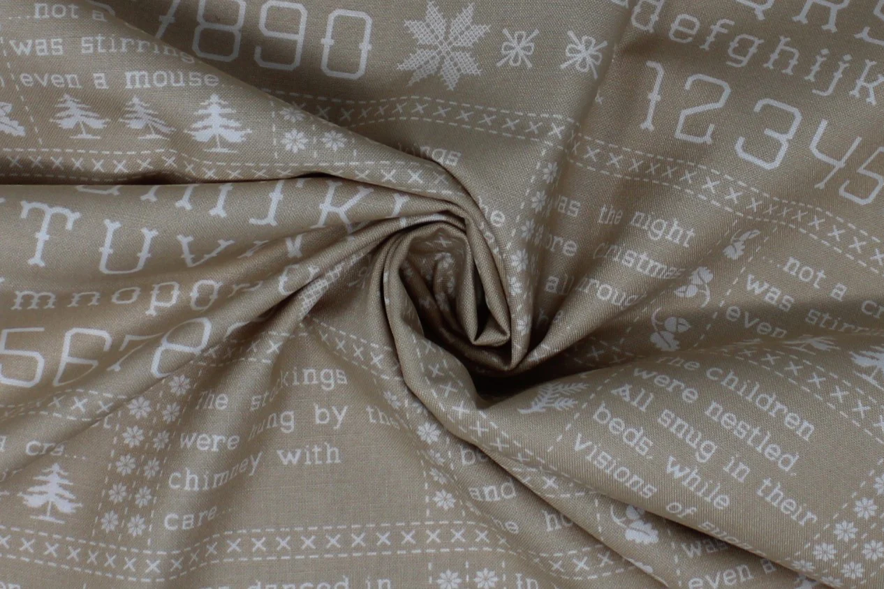 Christmas Stitched - 44/45'' - 100% cotton - Image 4