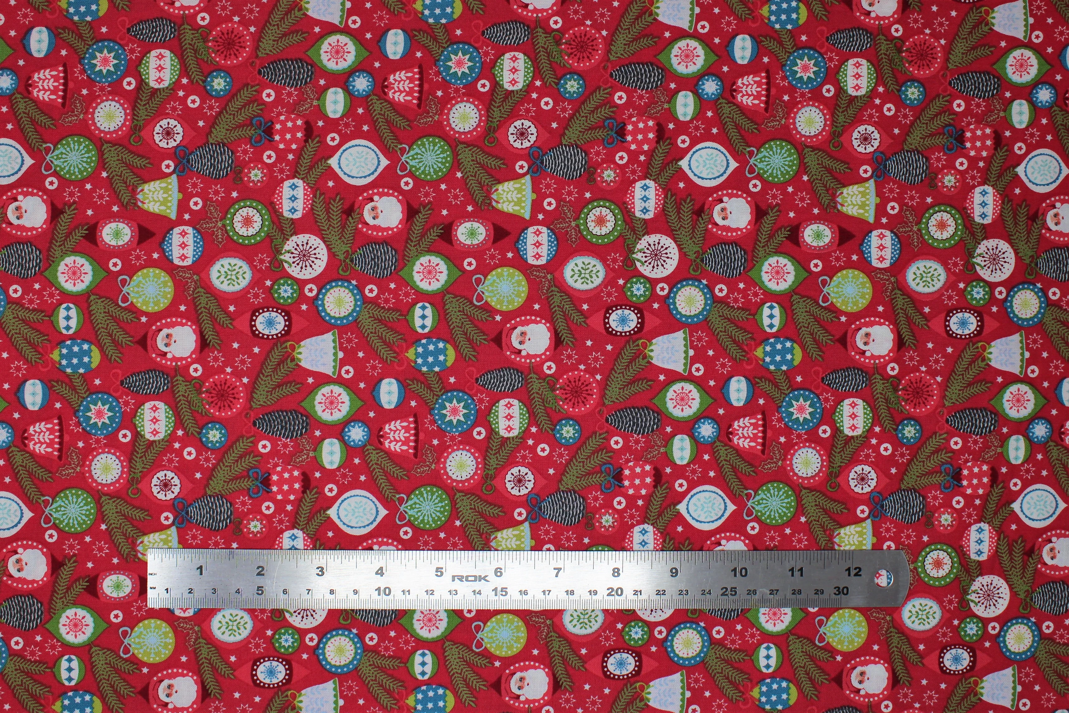 Christmas Trees - 45" - 100% Cotton - Image 4