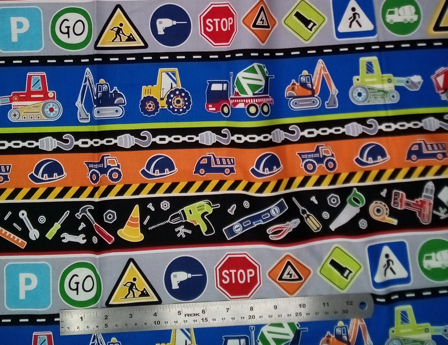 Construction Crew - 45" - 100% Cotton - Image 14