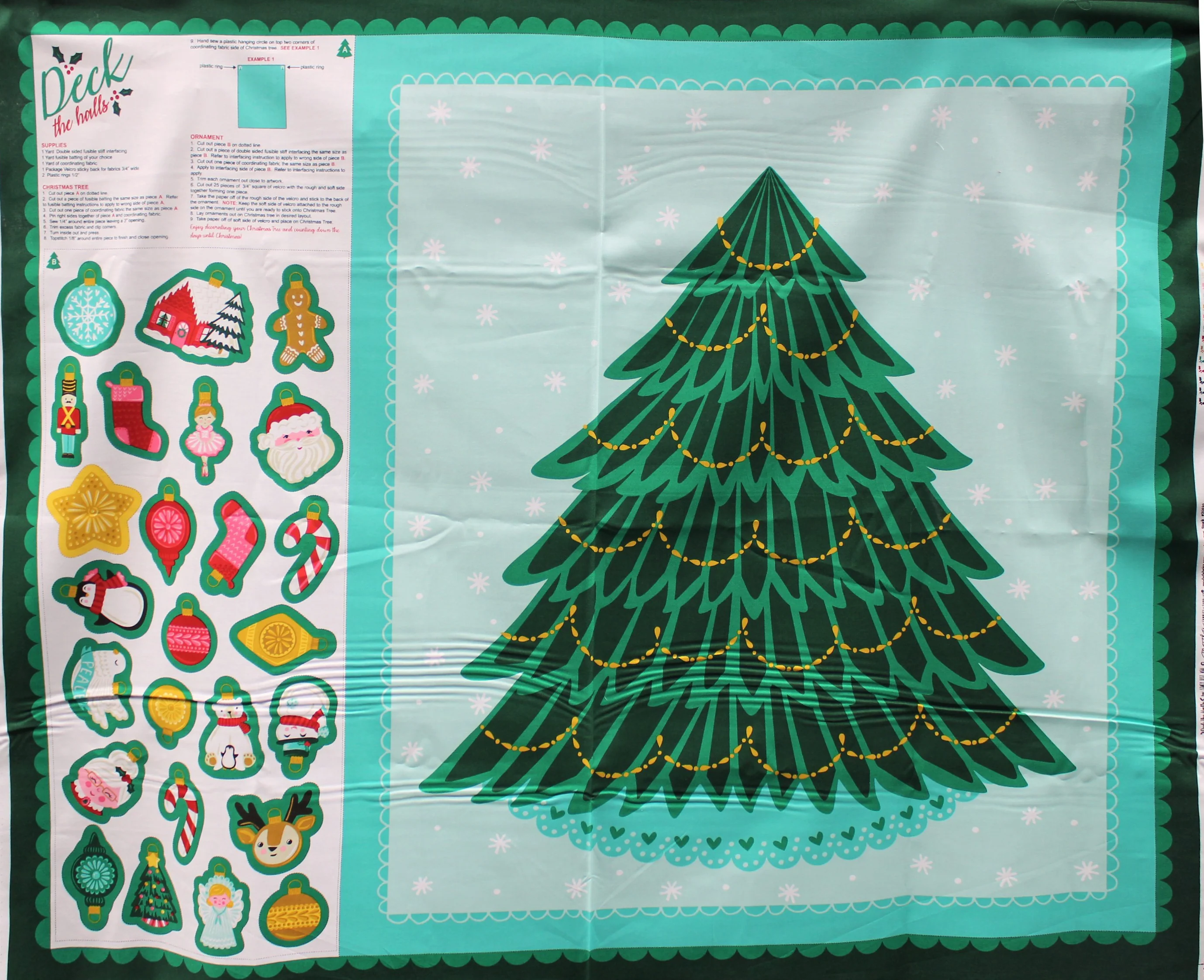 Deck the Halls - 45" - 100% Cotton - Image 2