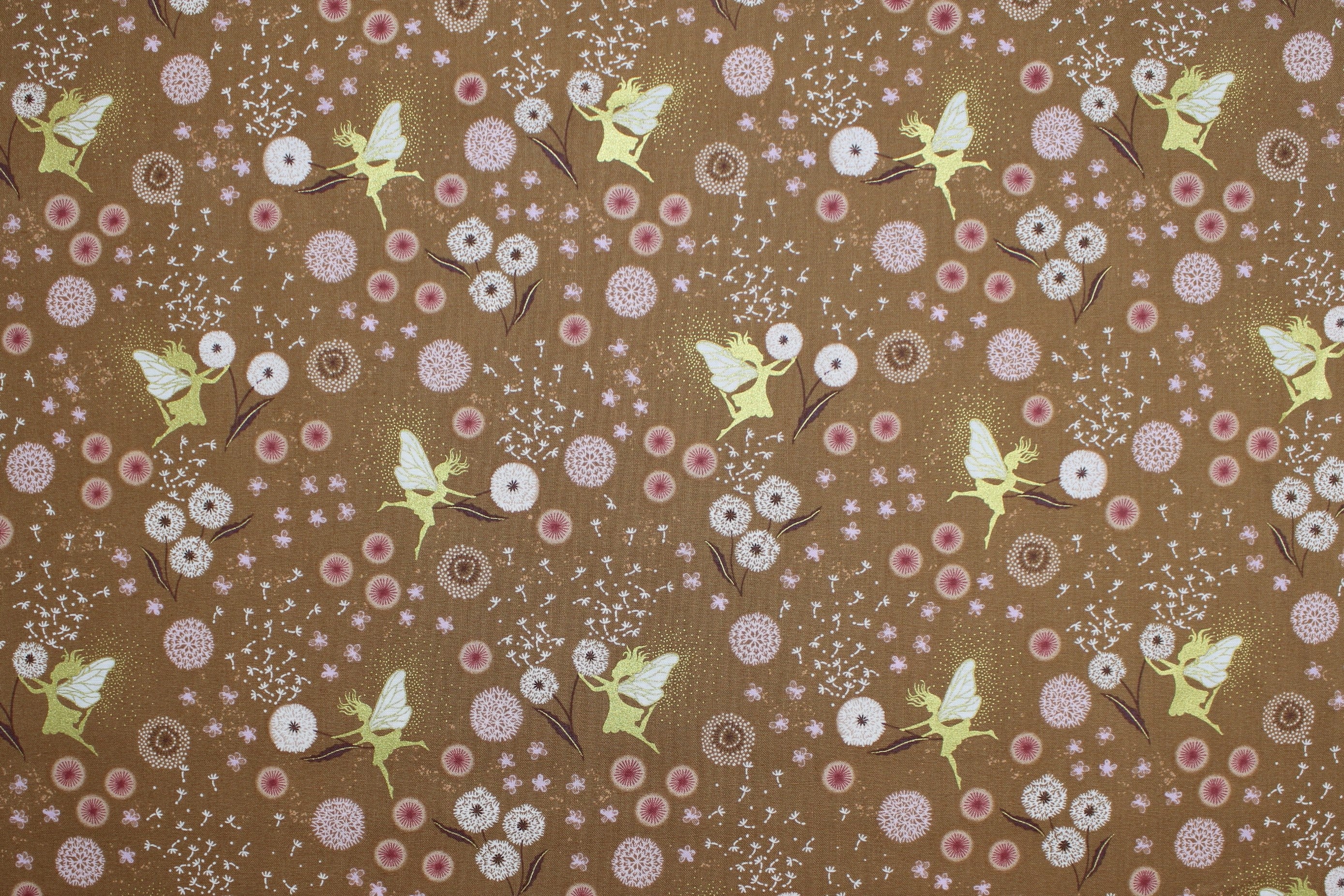 Fairy Clocks - 45" - 100% cotton - Image 2