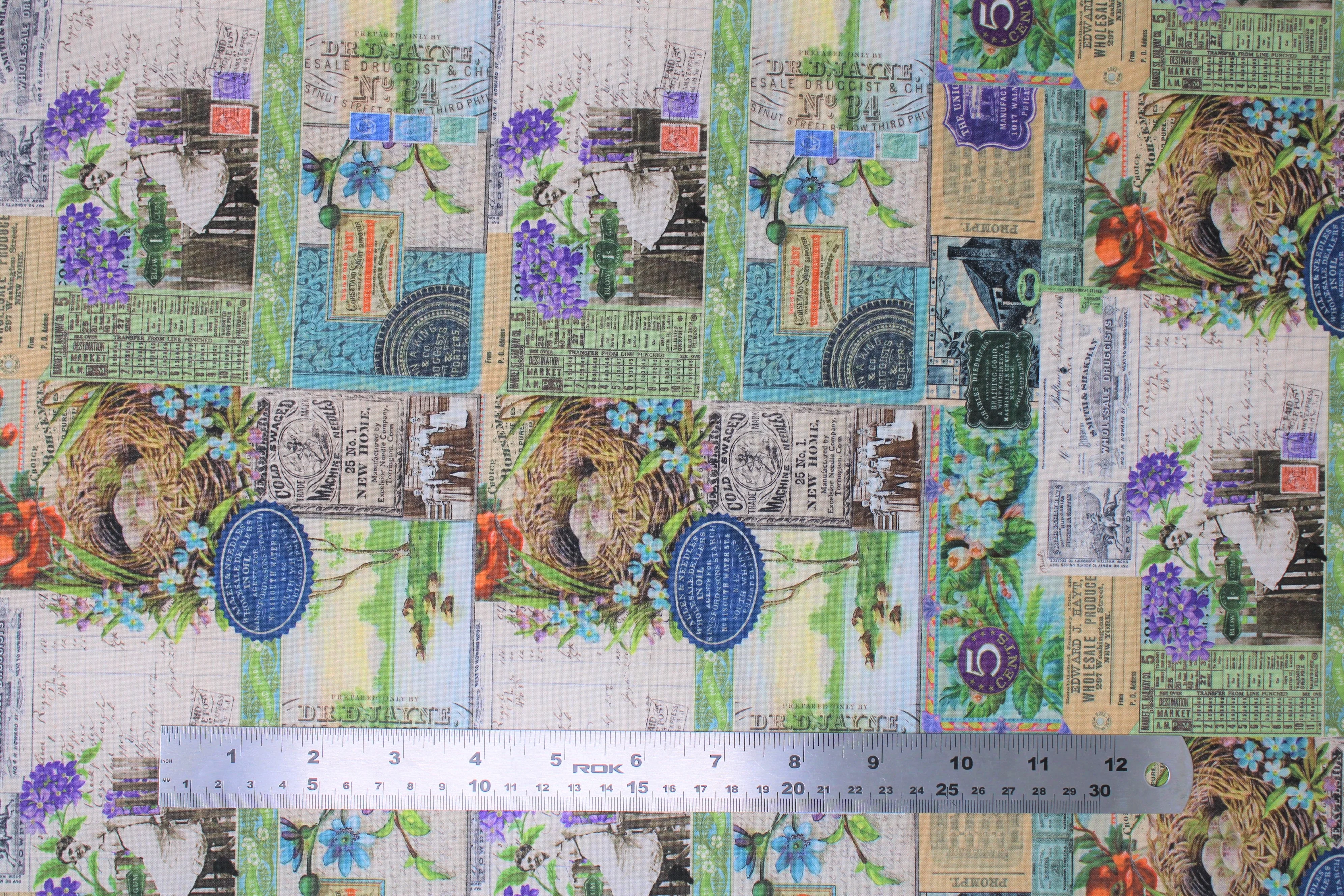 Flea Market Fresh - 44/45" - 100% Cotton - Cathe Holden - Image 2
