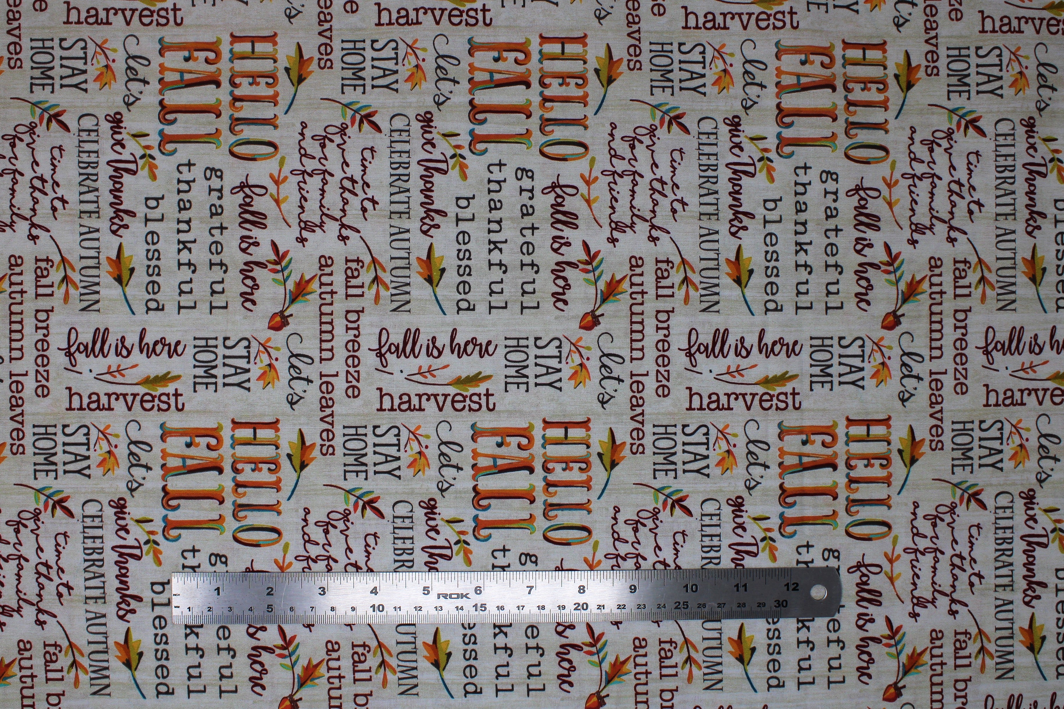 Hello Fall - 45" - 100% Cotton - Image 4