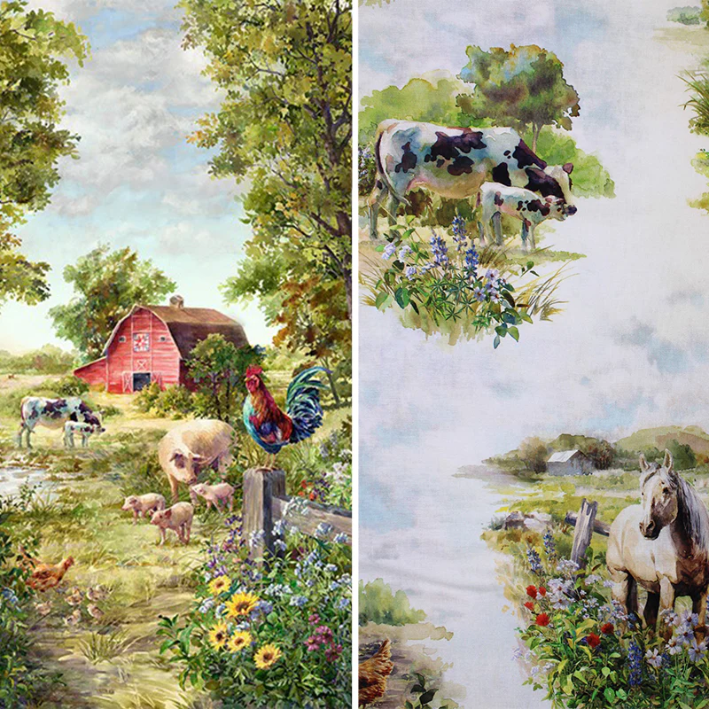 Homestead Memories - 45'' - 100% cotton