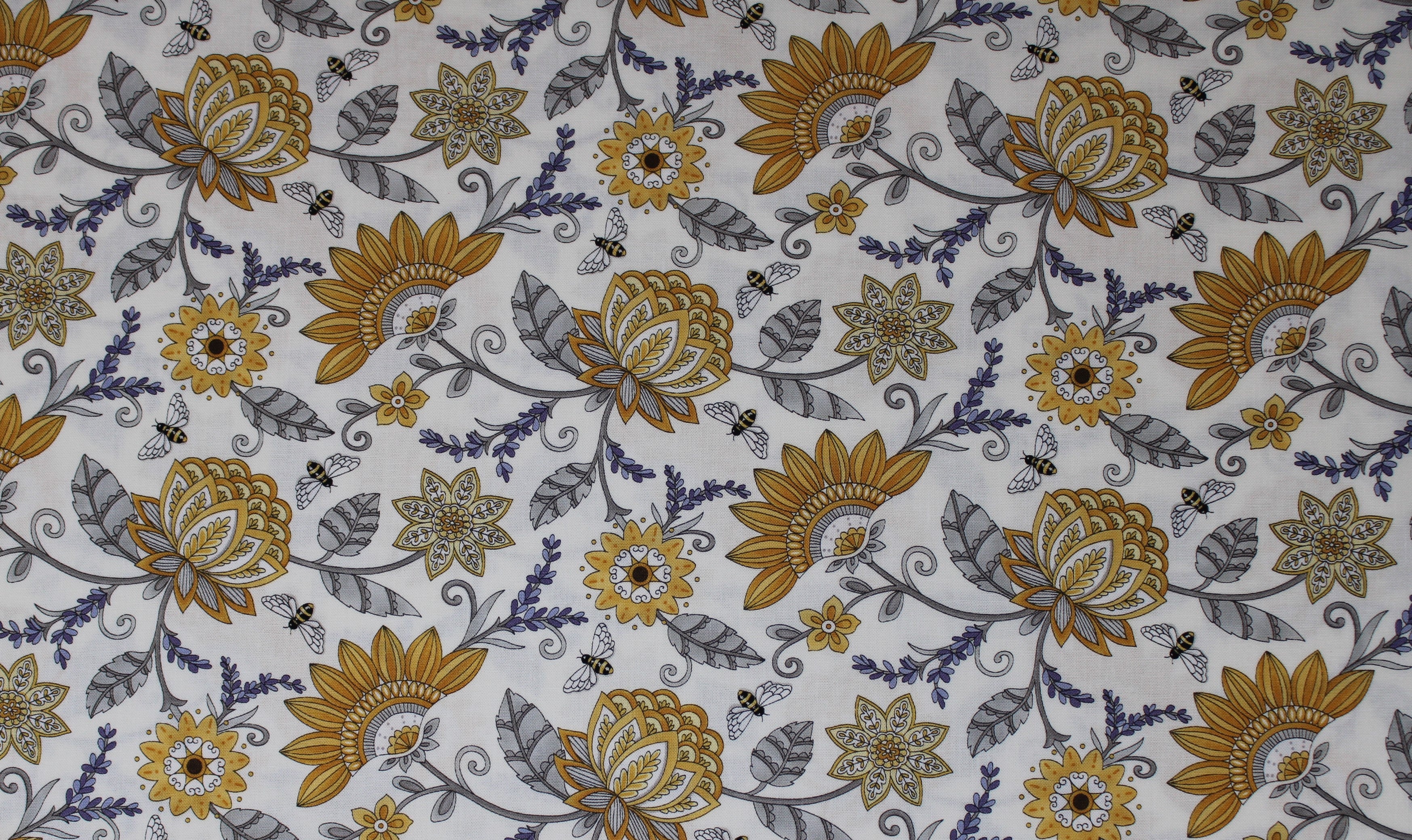 Honey & Lavender - 45'' - 100% cotton - Image 2