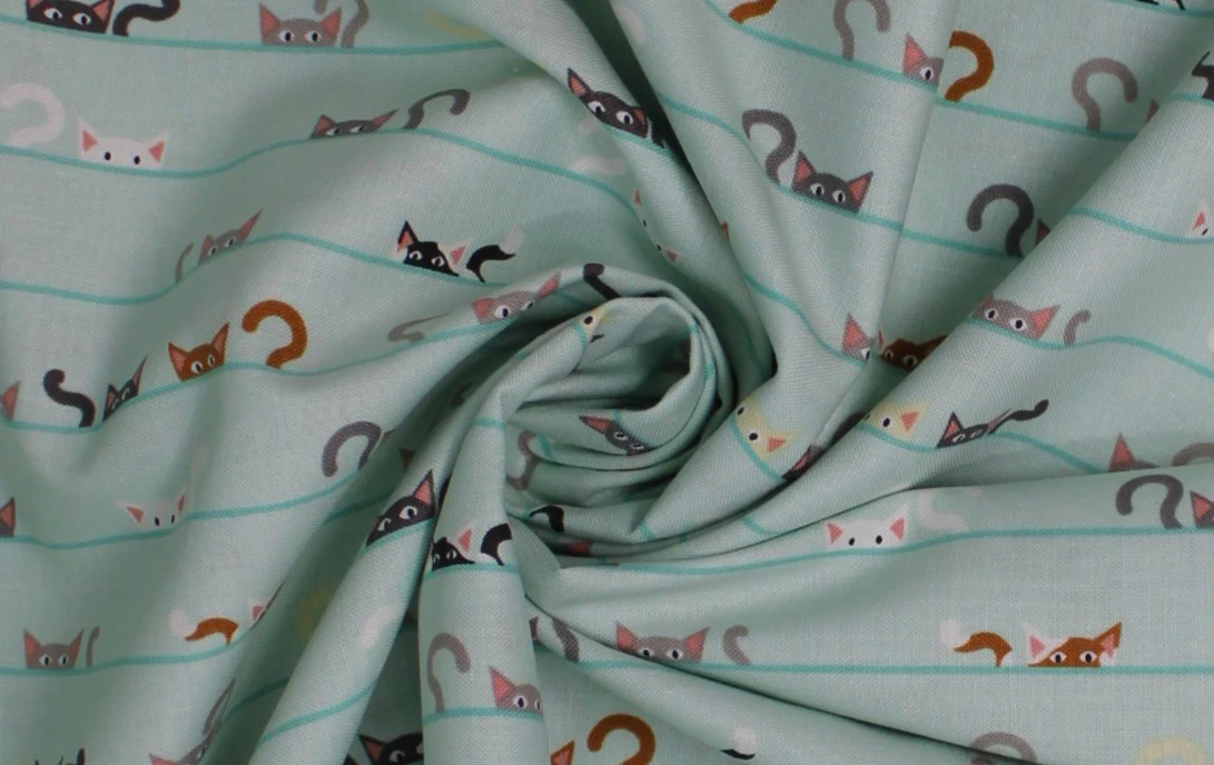 Kitty Kats - 44" - 100% cotton - Image 7