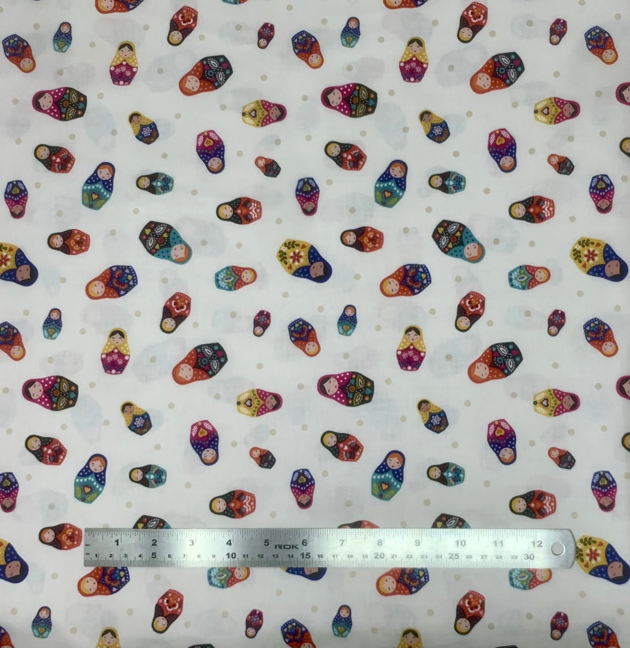 Little Matryoshka - 45" - 100% Cotton - Image 3