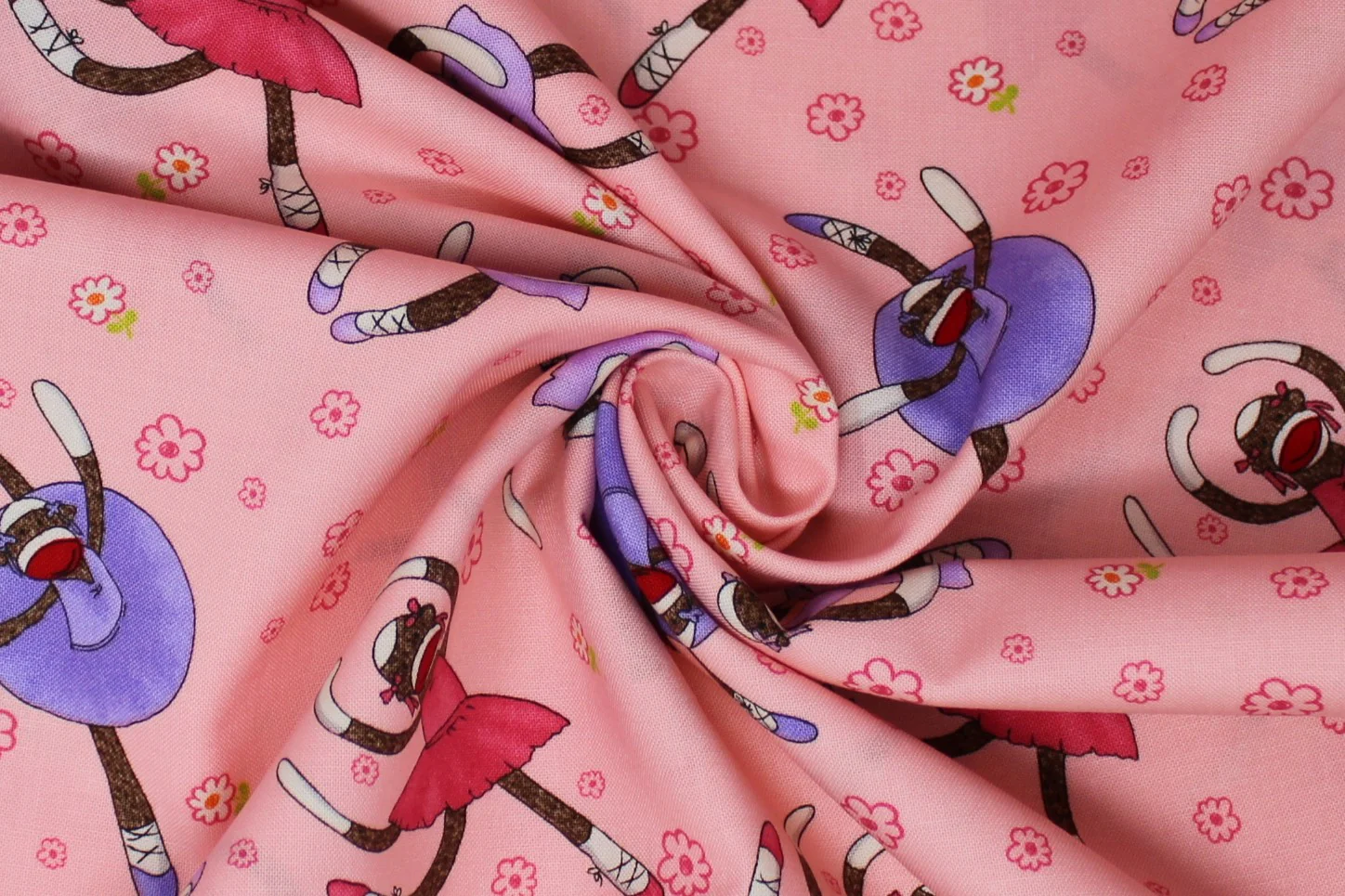 Monkey Tales - 45" - 100% Cotton - Image 13