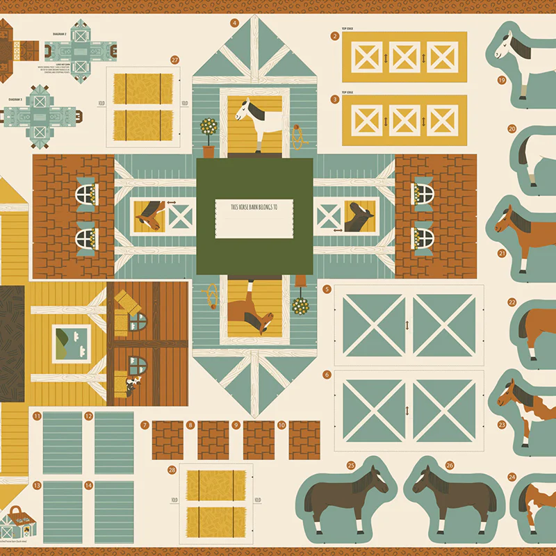 Ponderosa - 36'' x 60'' - 100% cotton