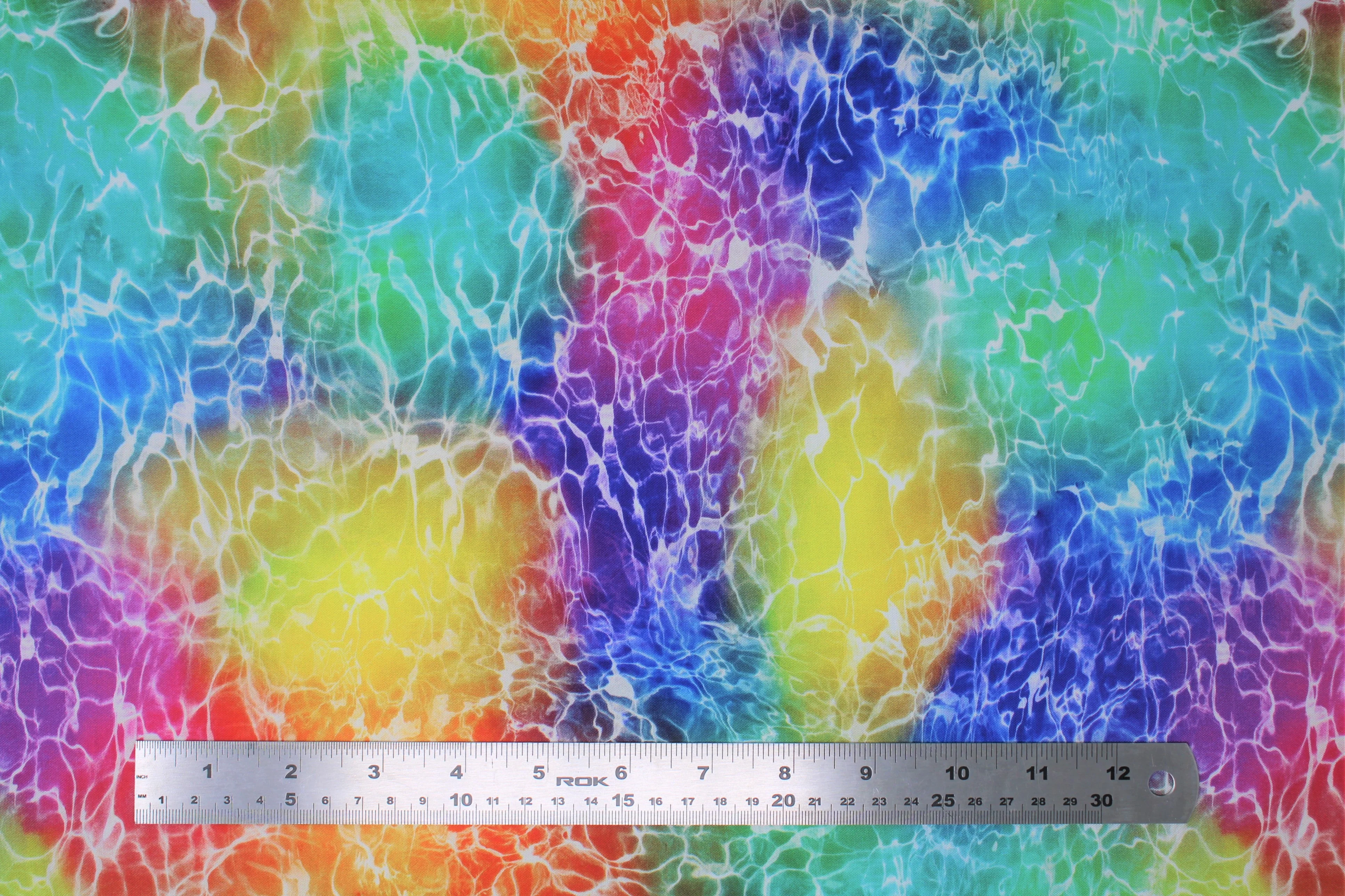 Radical Rainbow - 44/45" - 100% Cotton - Hoffman - Image 4