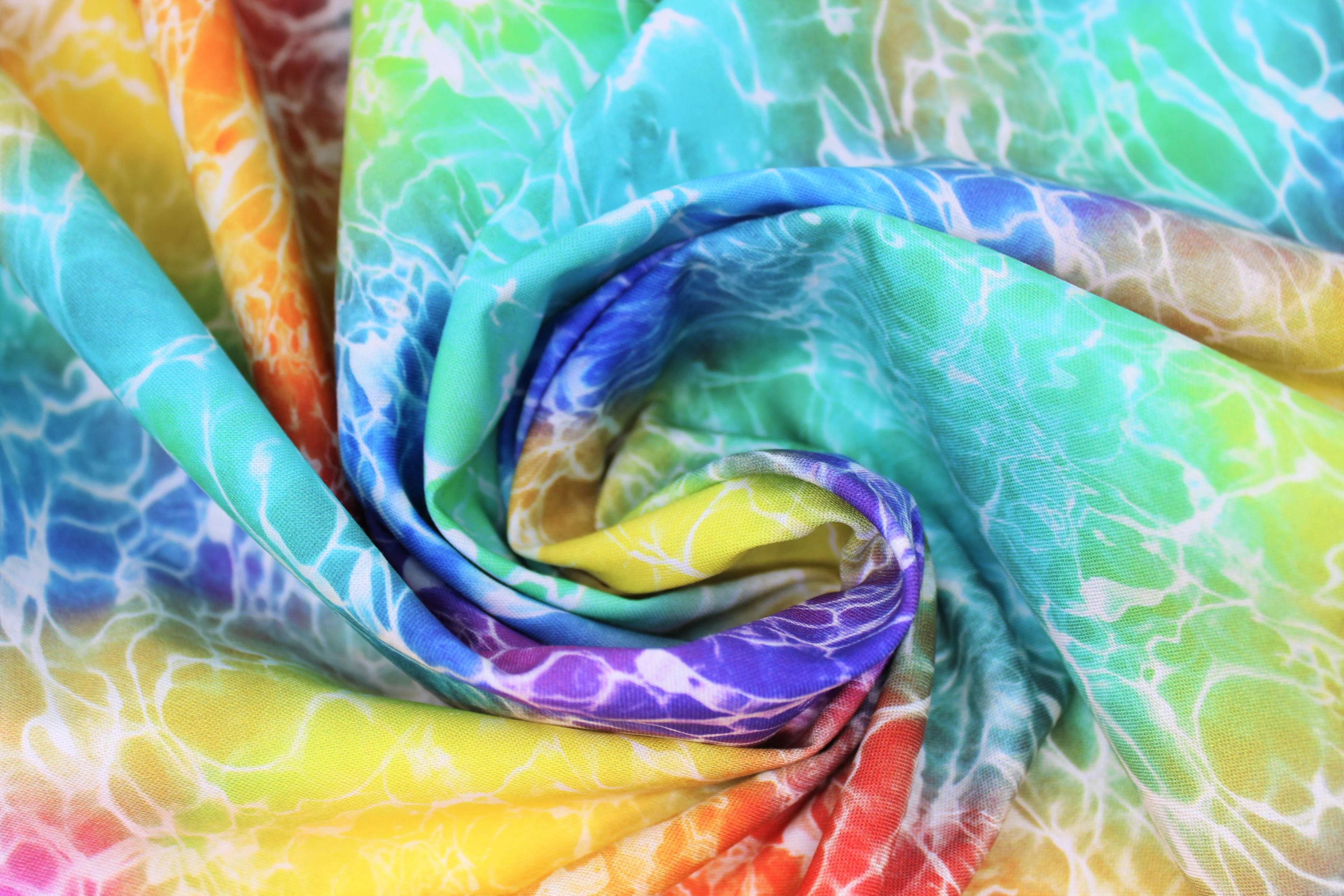 Radical Rainbow - 44/45" - 100% Cotton - Hoffman - Image 5